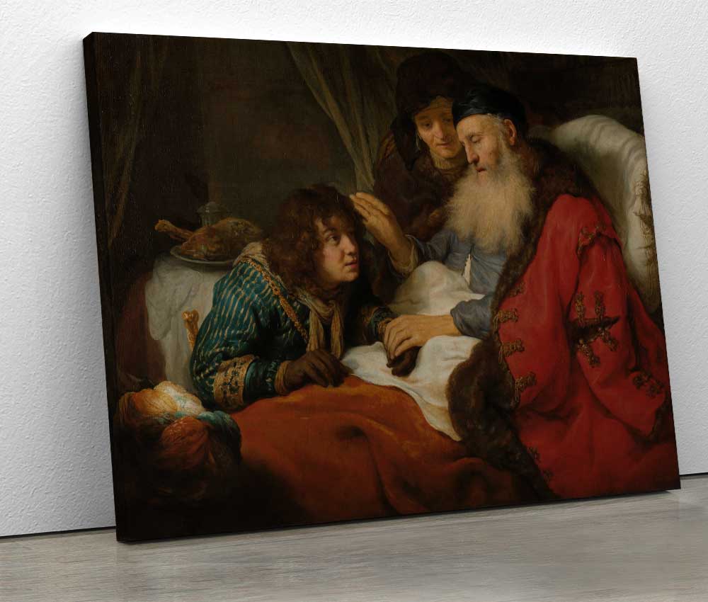 Govert Flinck - Isaac Blessing Jacob