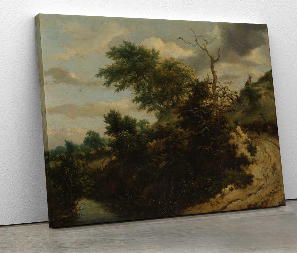 Jacob Isaacksz van Ruisdael - Sandy Track in the Dunes