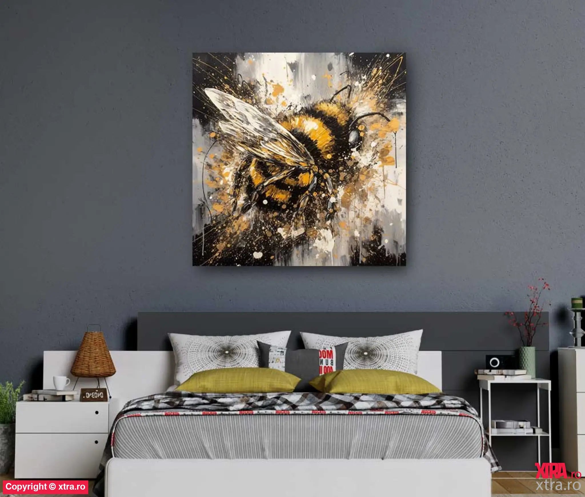 Abstract Bumblebee - Artx Canvas