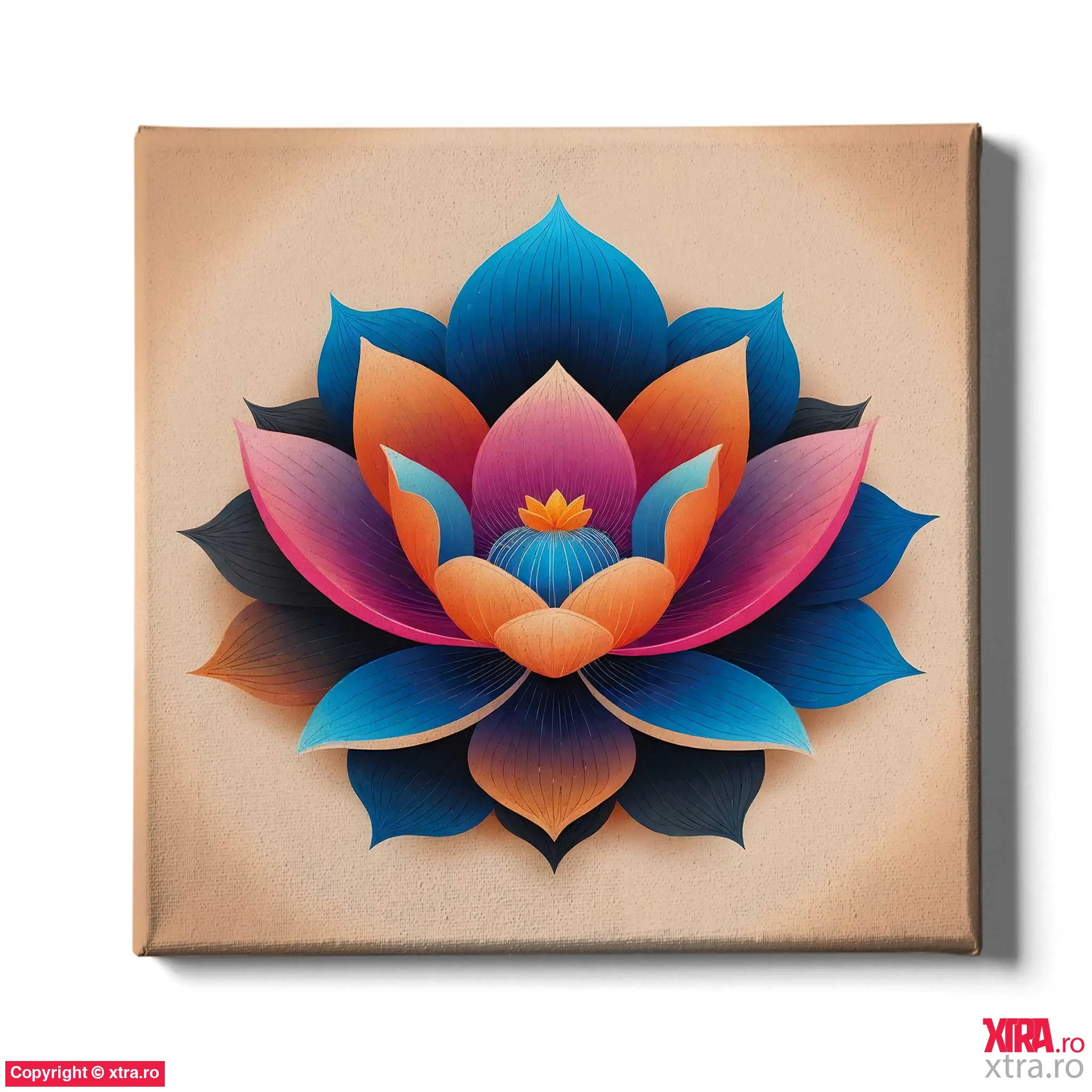 Abstract Flower 1 - Artx Canvas