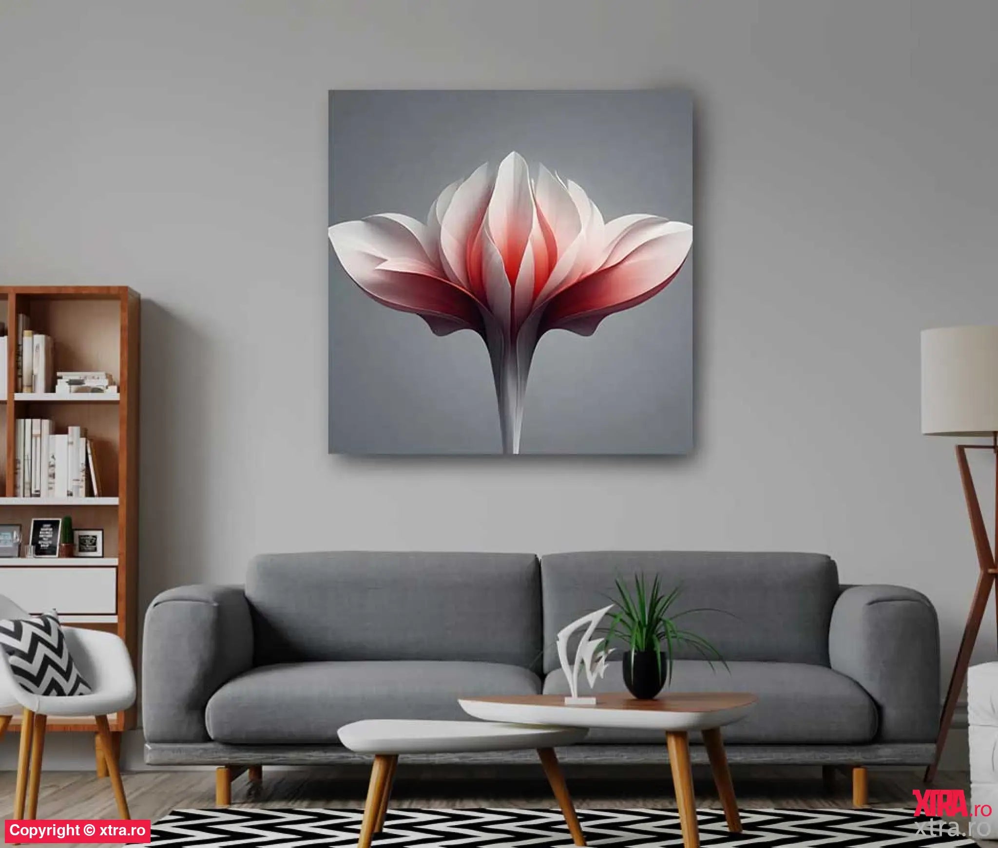 Abstract Flower 2 - Artx Canvas