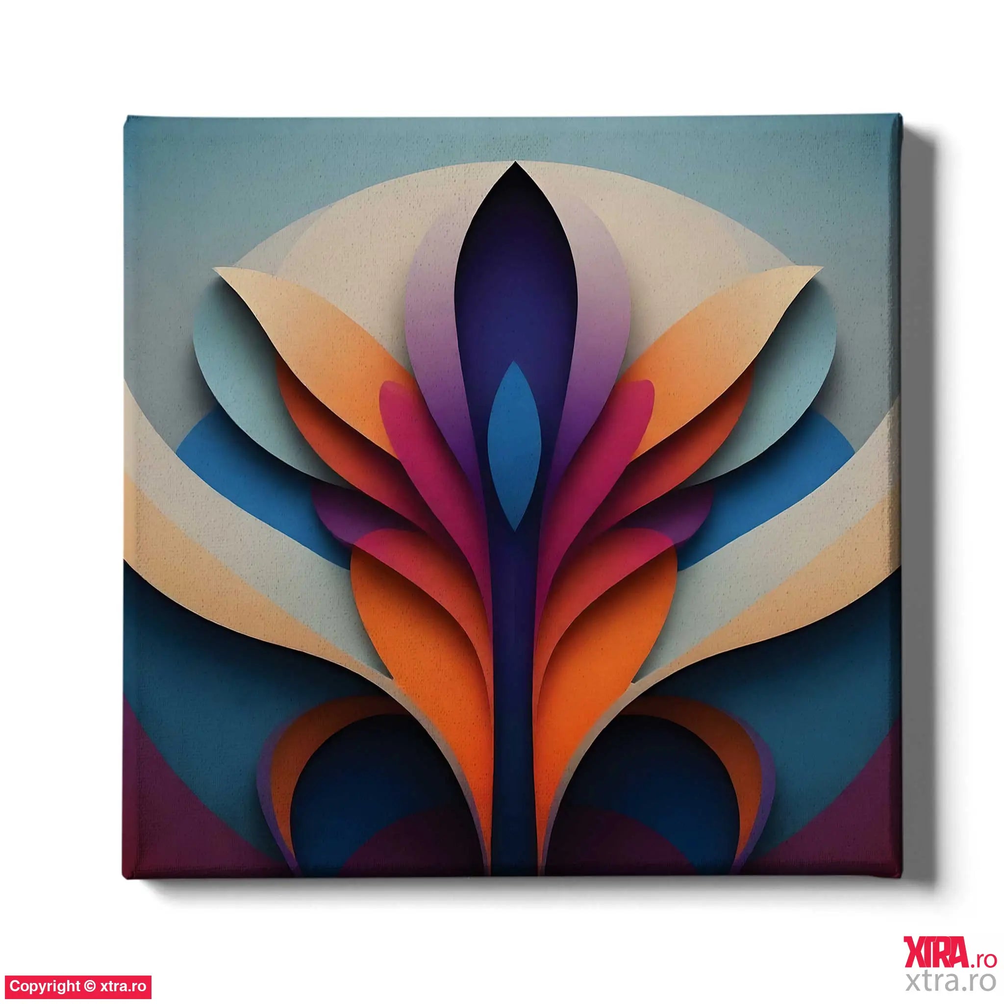 Abstract Flower 3 - Artx Canvas