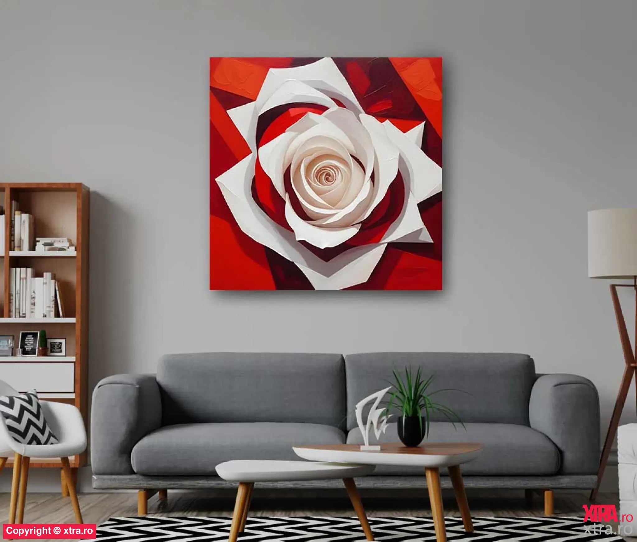 Abstract Flower 5 - Artx Canvas