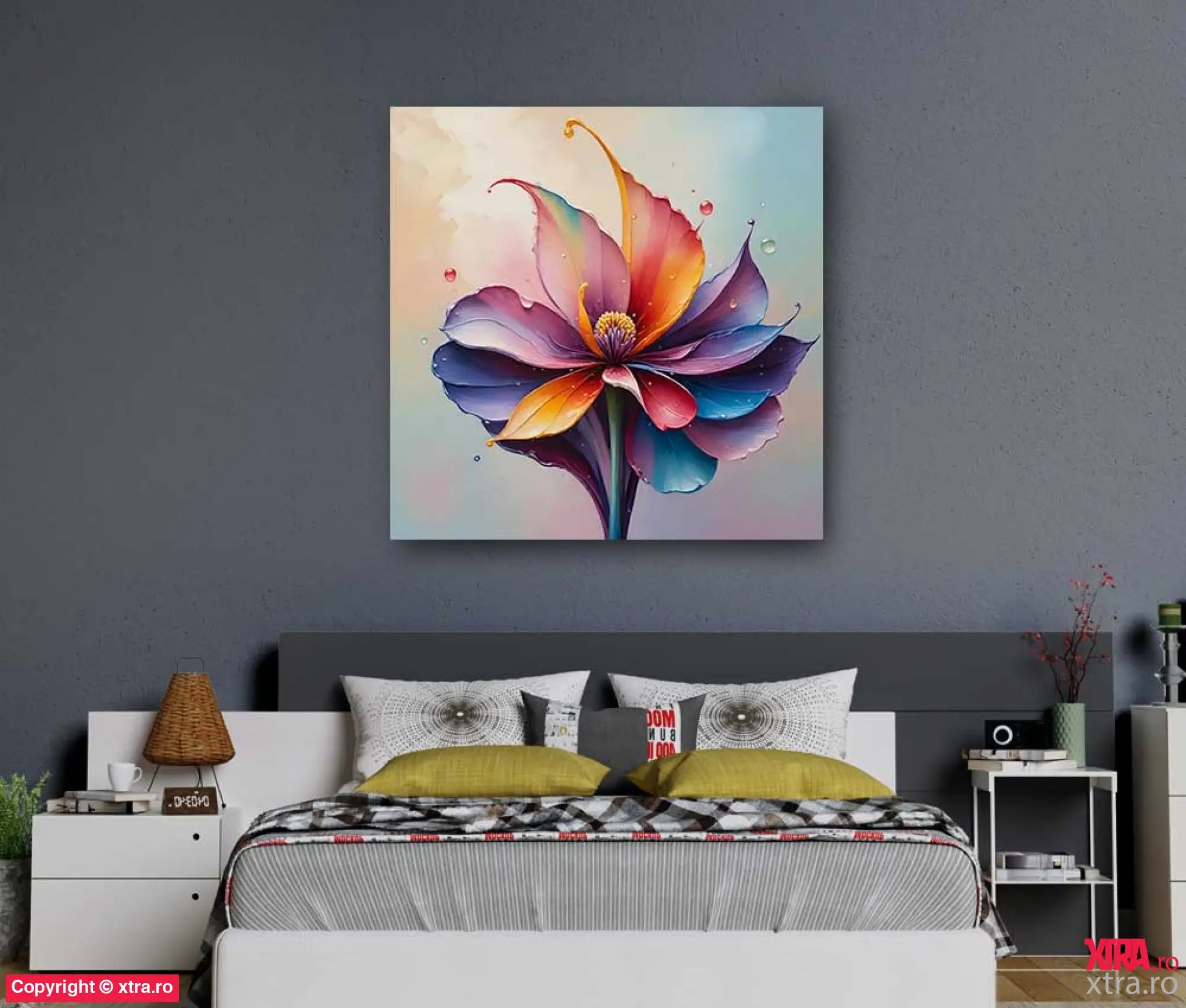 Abstract Flower 6 - Artx Canvas