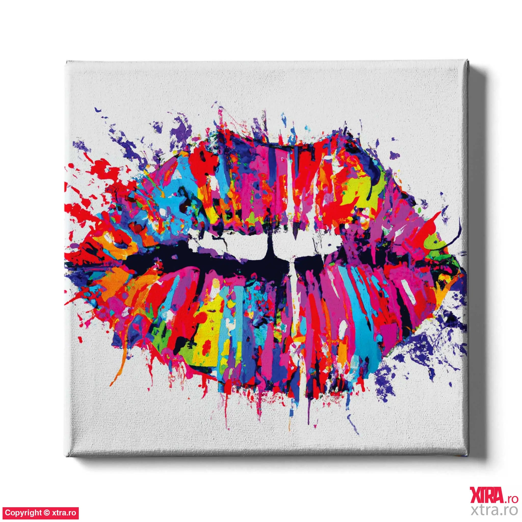 Abstract Lips 3 - Artx Canvas