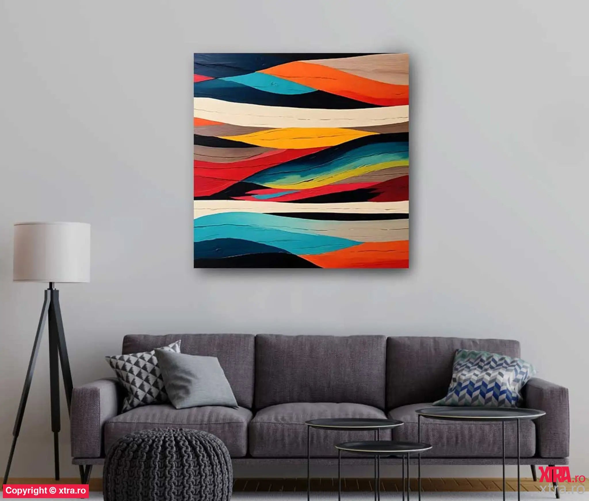 Abstract Waves - Artx Canvas