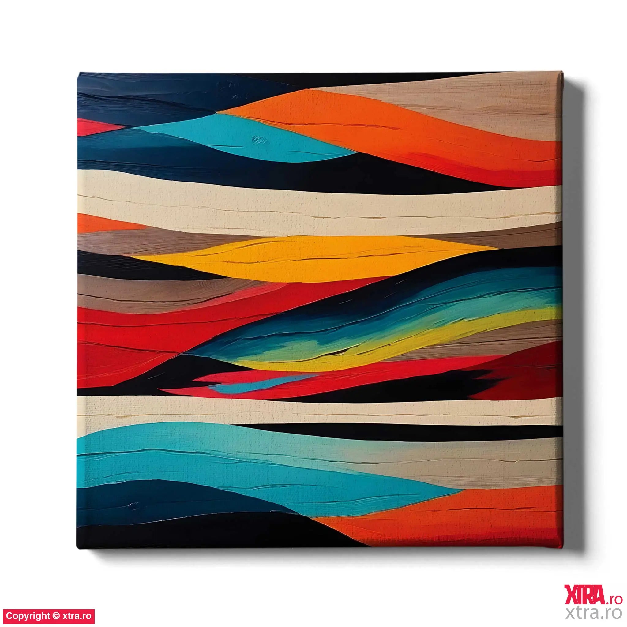 Abstract Waves - Artx Canvas