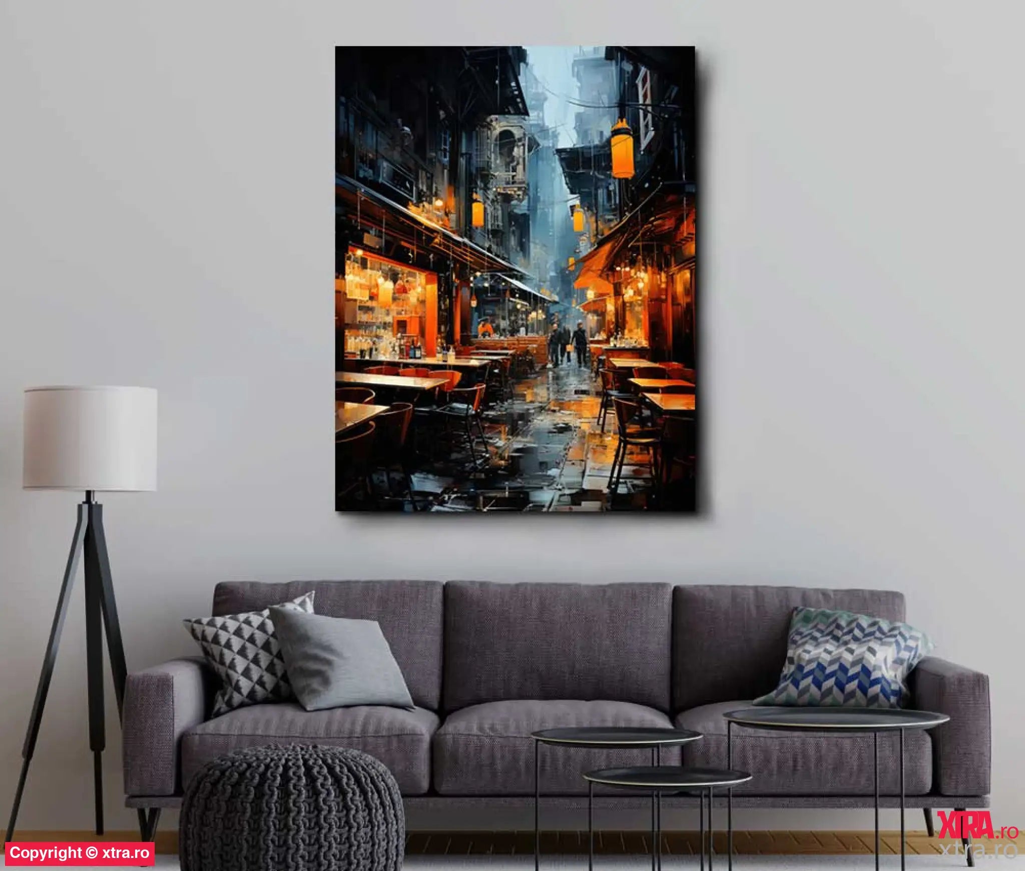 Barcelona Alley - Artx Canvas