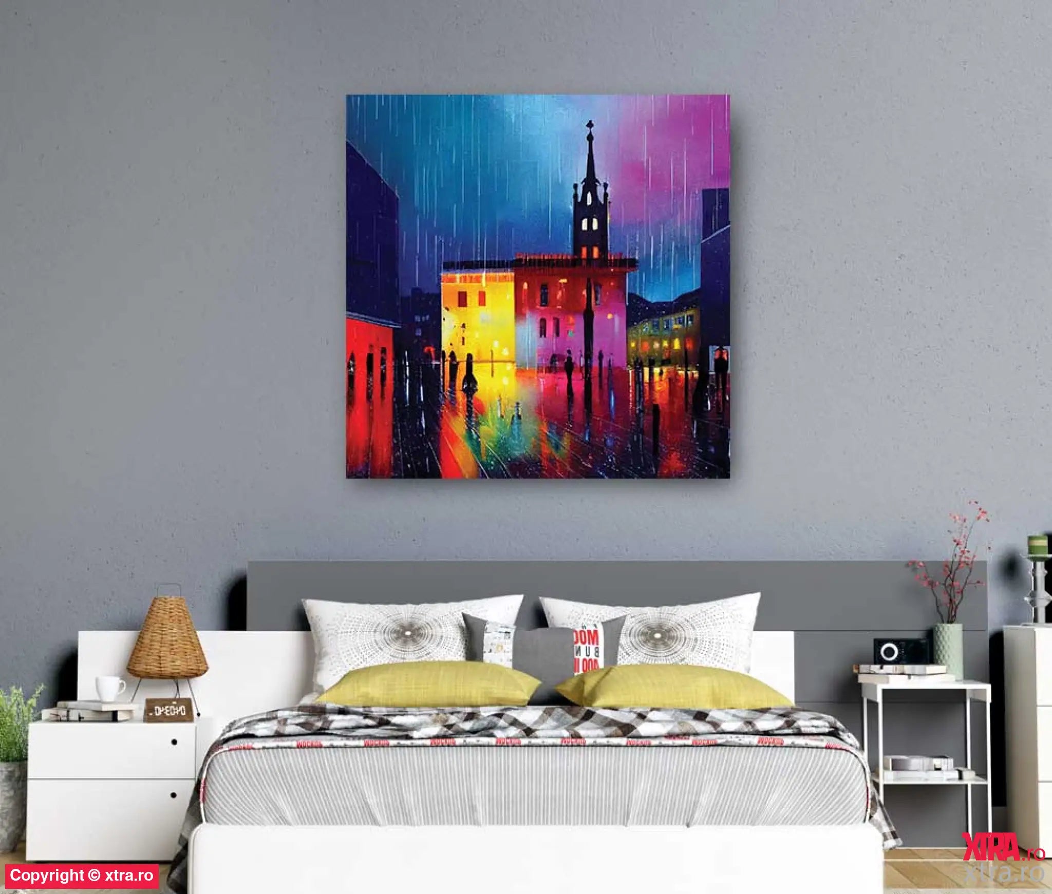 Barcelona At Night 1 - Artx Canvas