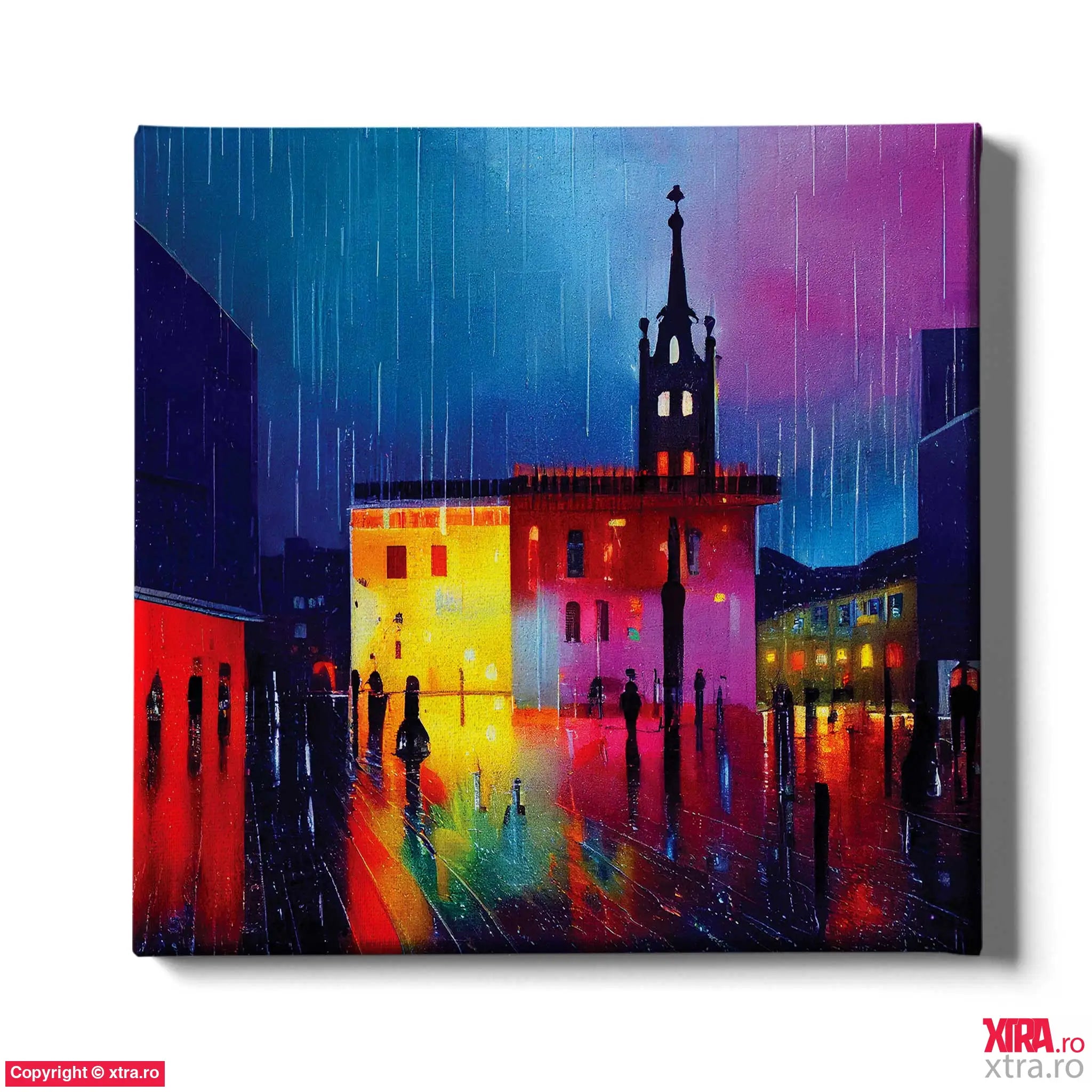 Barcelona At Night 1 - Artx Canvas