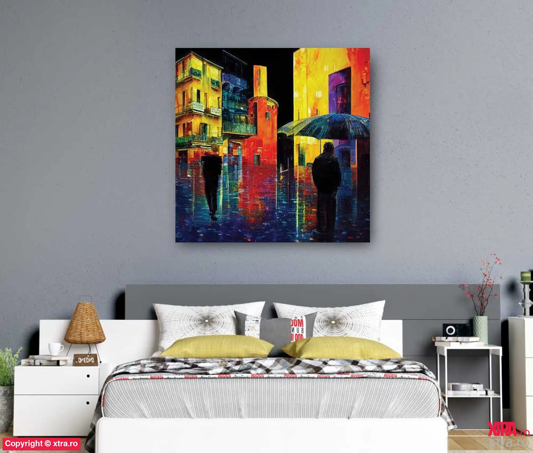 Barcelona At Night 3 - Artx Canvas