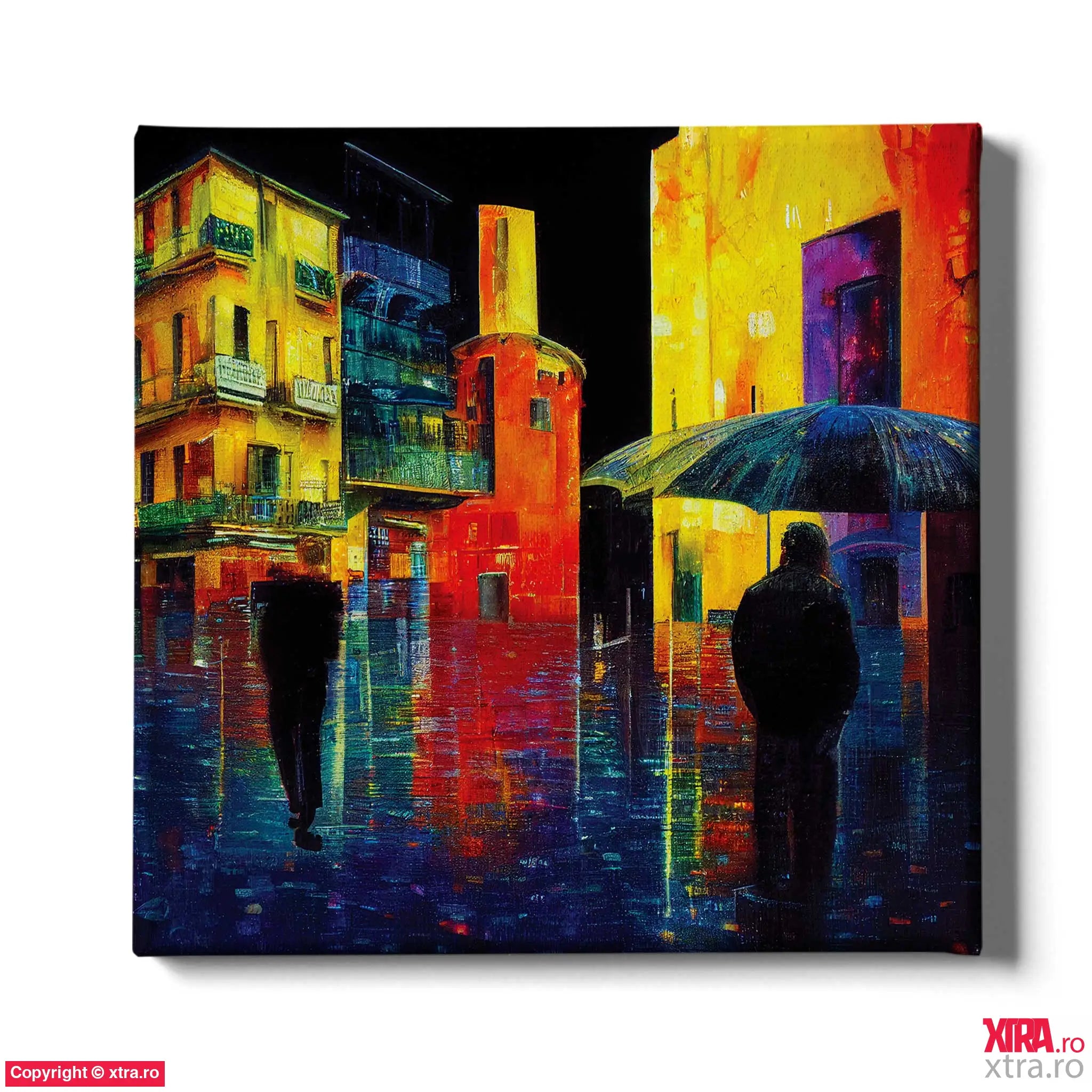 Barcelona At Night 3 - Artx Canvas