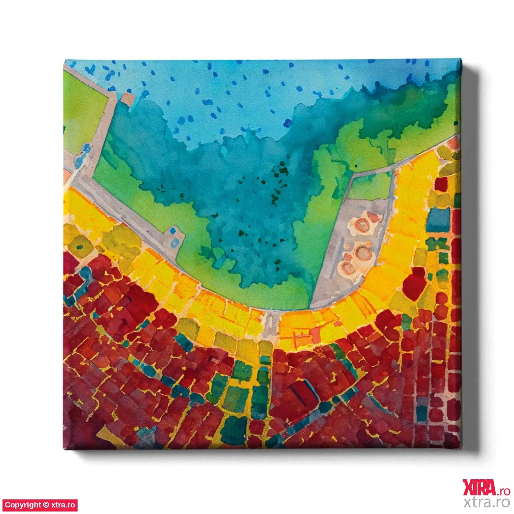 Barcelona Map 1 - Artx Canvas