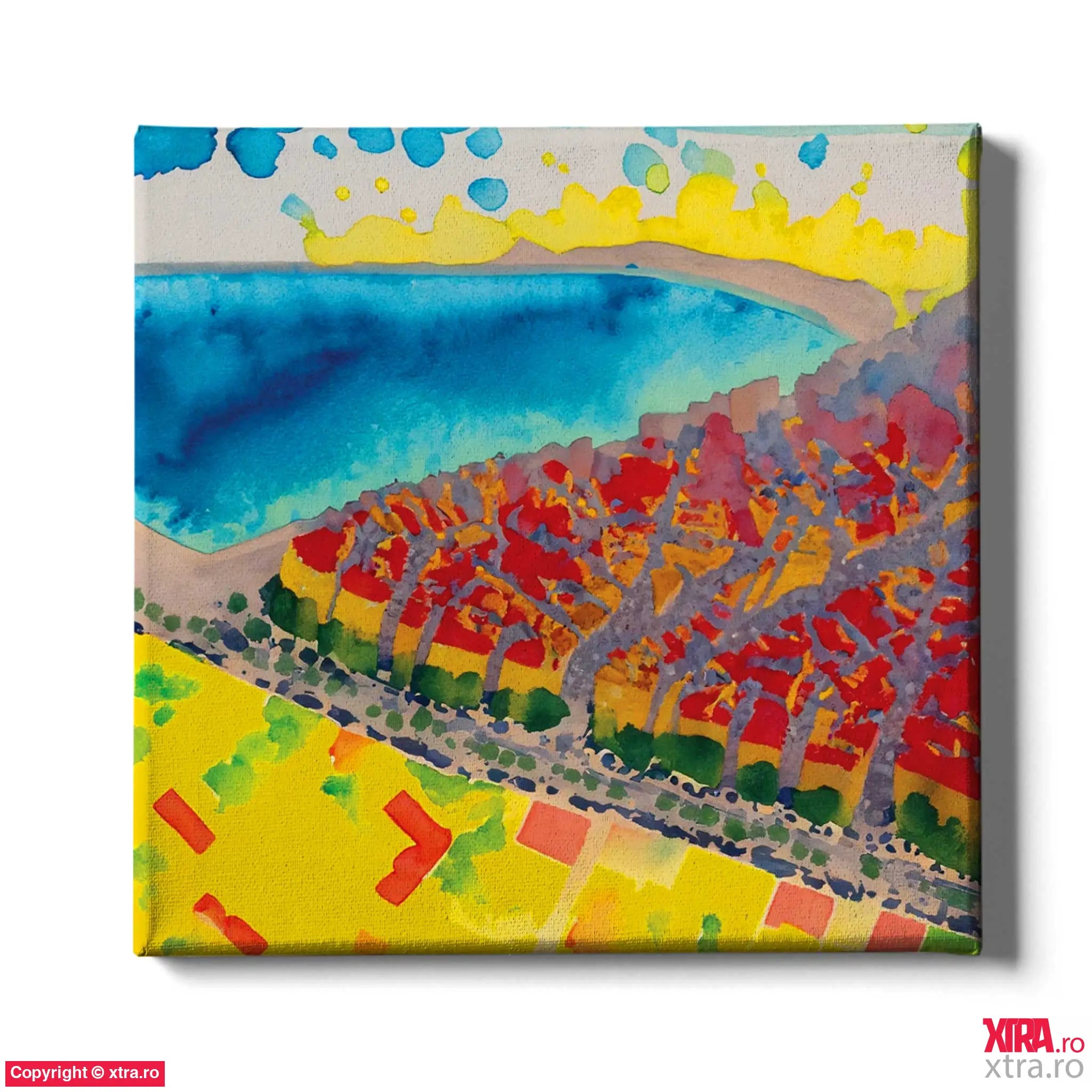 Barcelona Map 3 - Artx Canvas