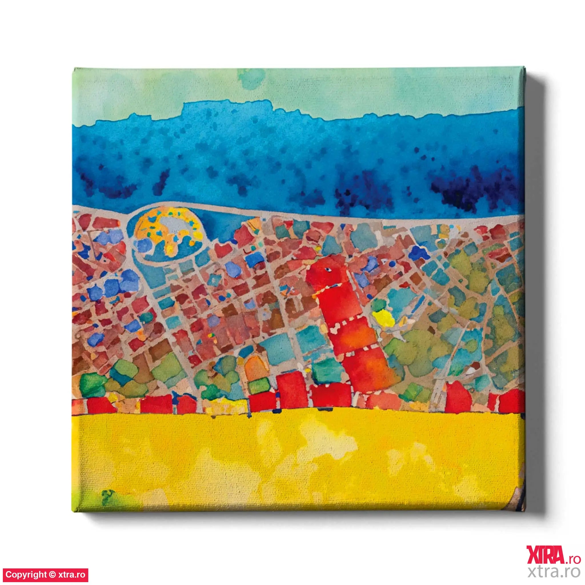 Barcelona Map 8 - Artx Canvas