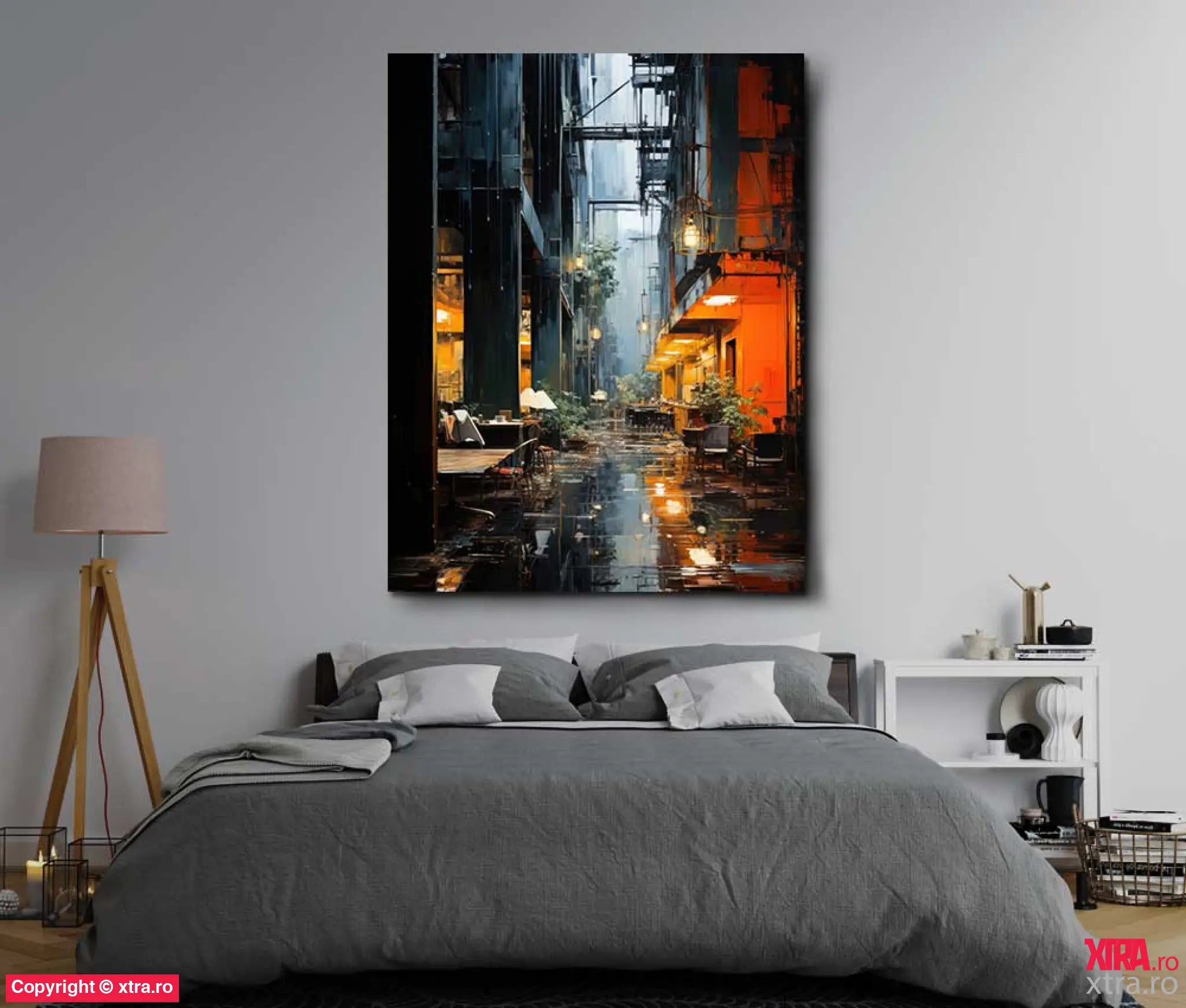 Barcelona On Sunset - Artx Canvas