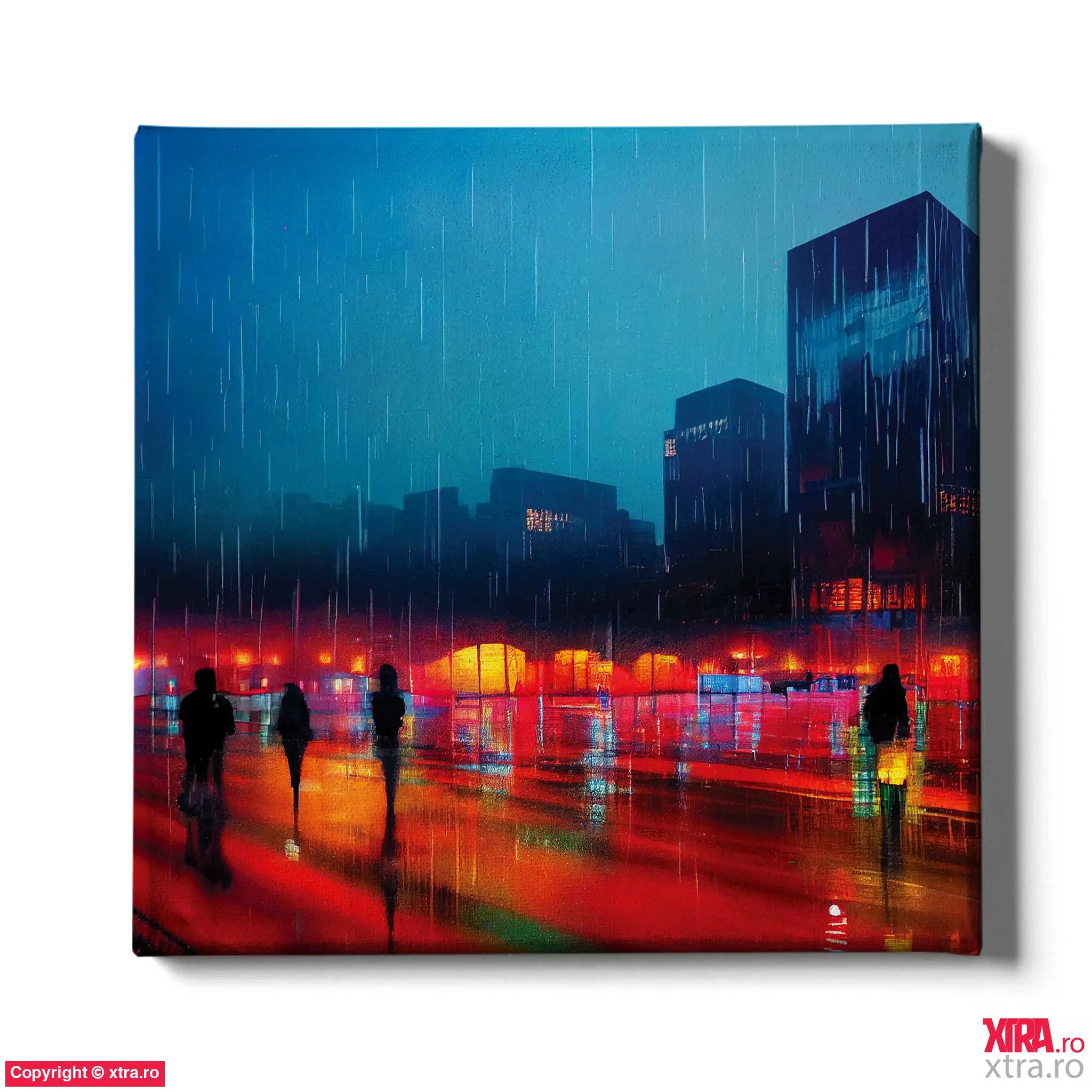 Beijing At Night 2 - Artx Canvas