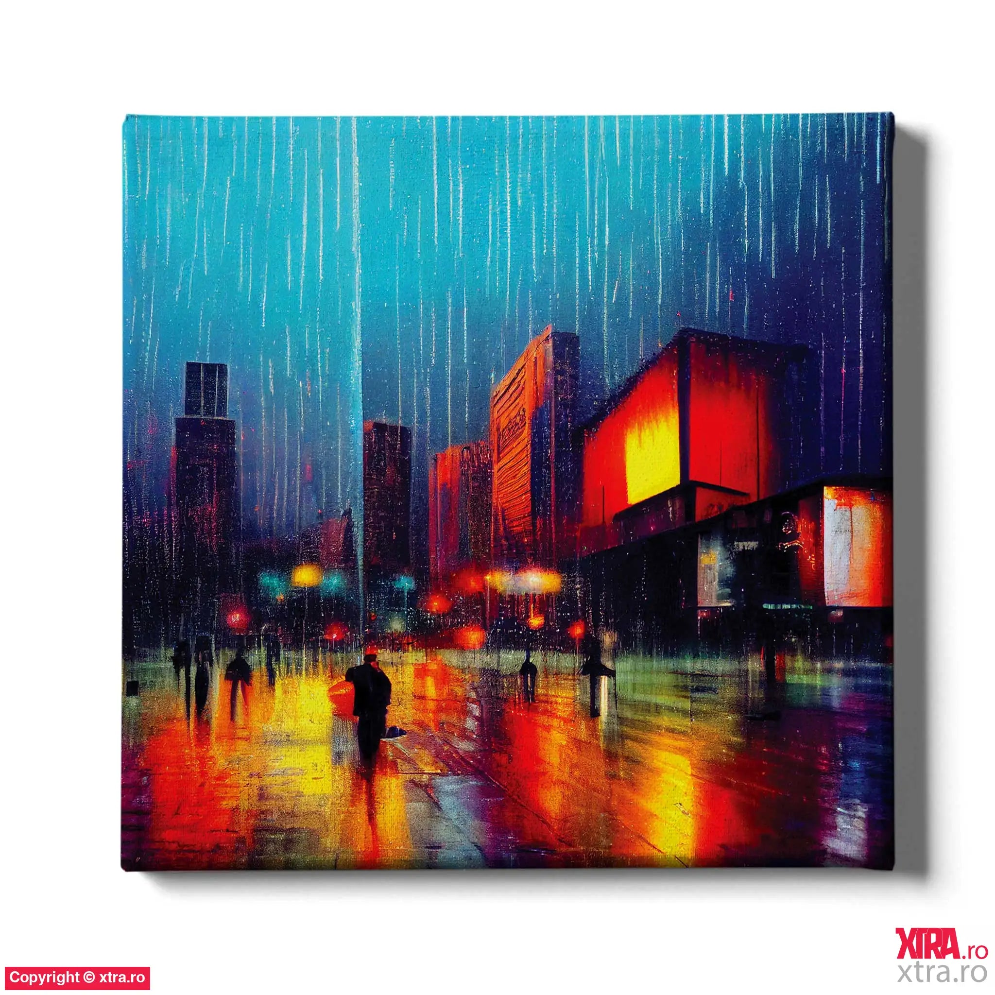 Beijing At Night 4 - Artx Canvas