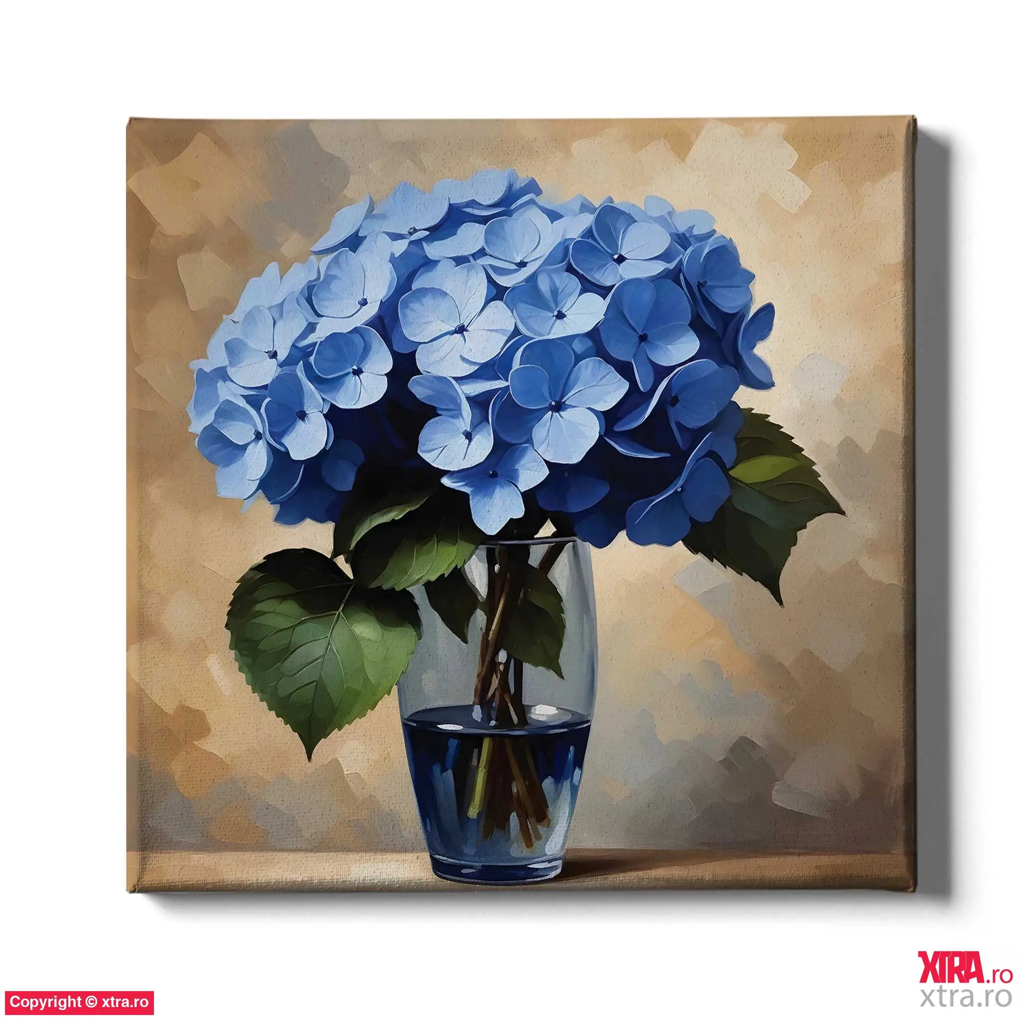 Blue Hydrangeas 1 - Artx Canvas