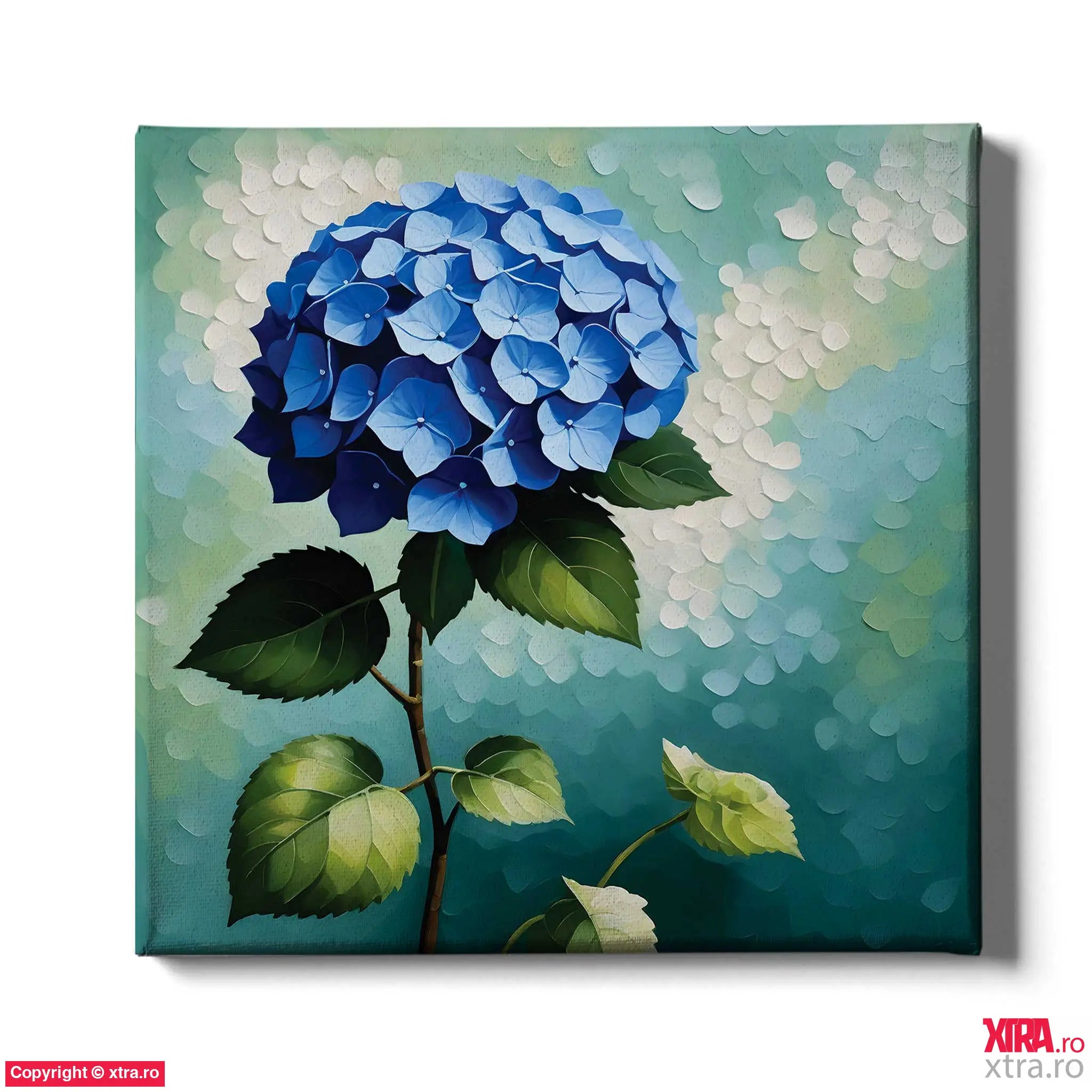 Blue Hydrangeas 2 - Artx Canvas