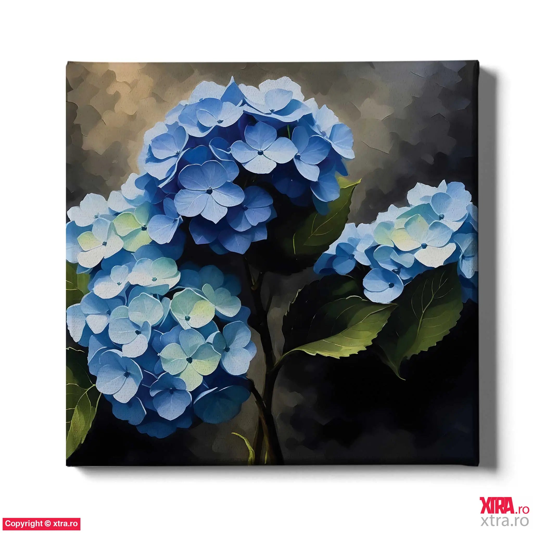 Blue Hydrangeas 3 - Artx Canvas