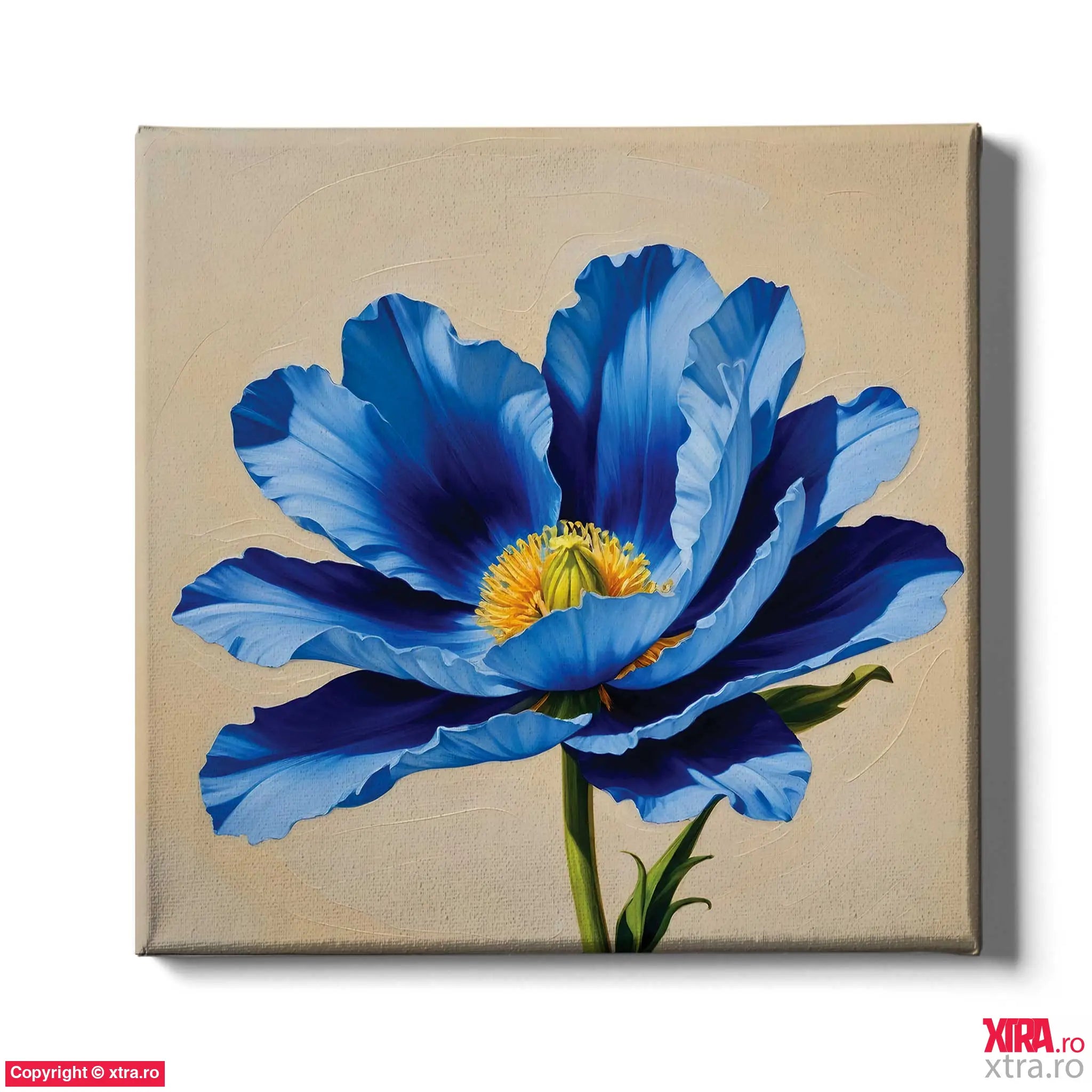 Blue Petals 1 - Artx Canvas