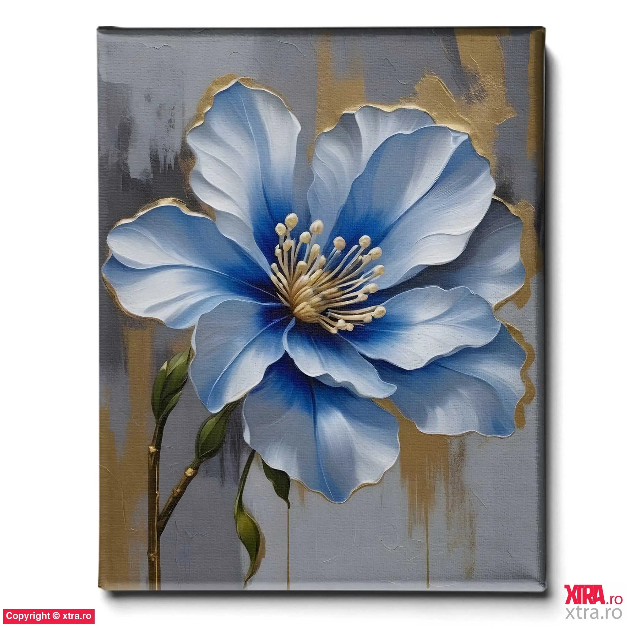 Blue Petals 2 - Artx Canvas