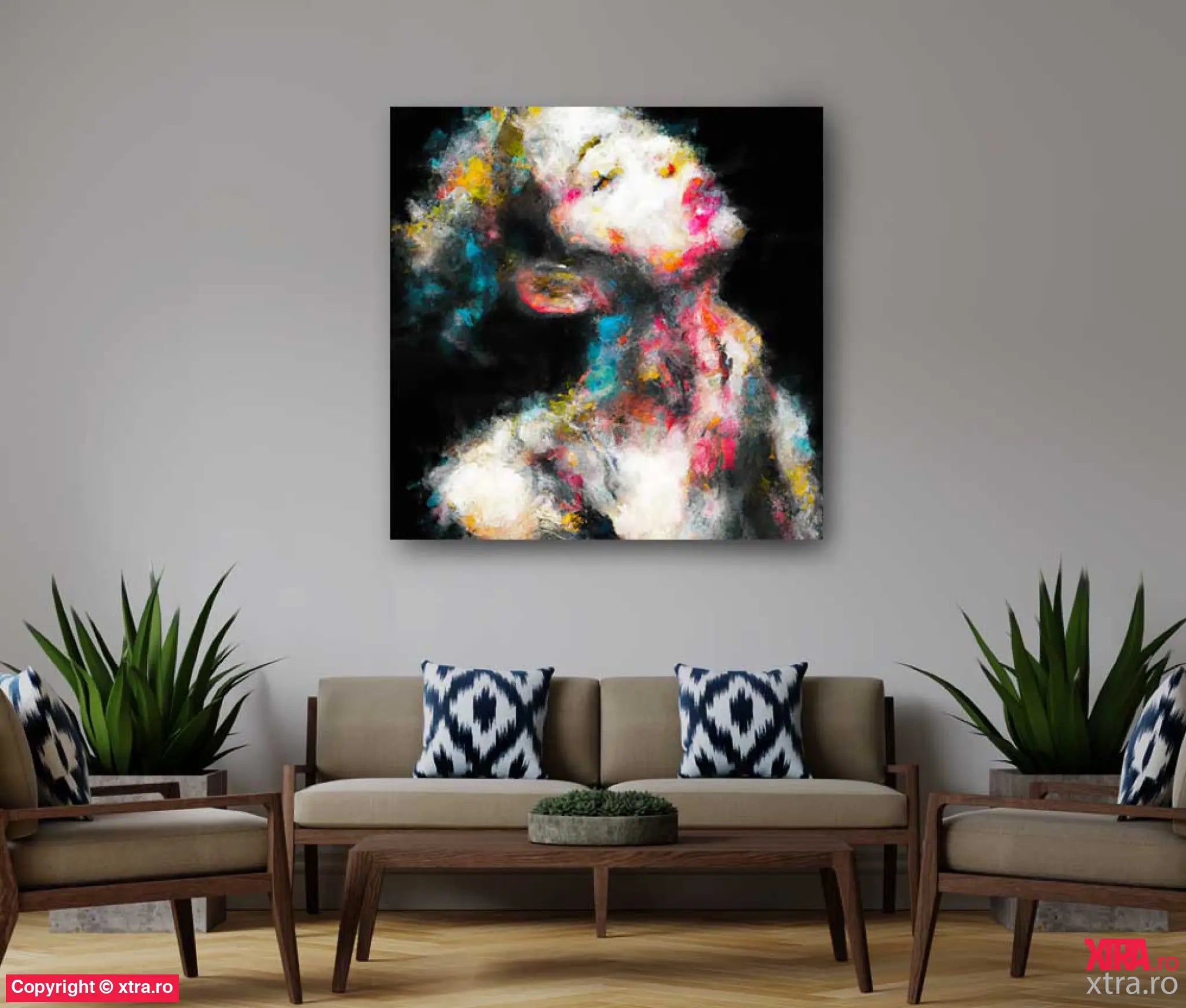 Blurry Beauty 3 - Artx Canvas