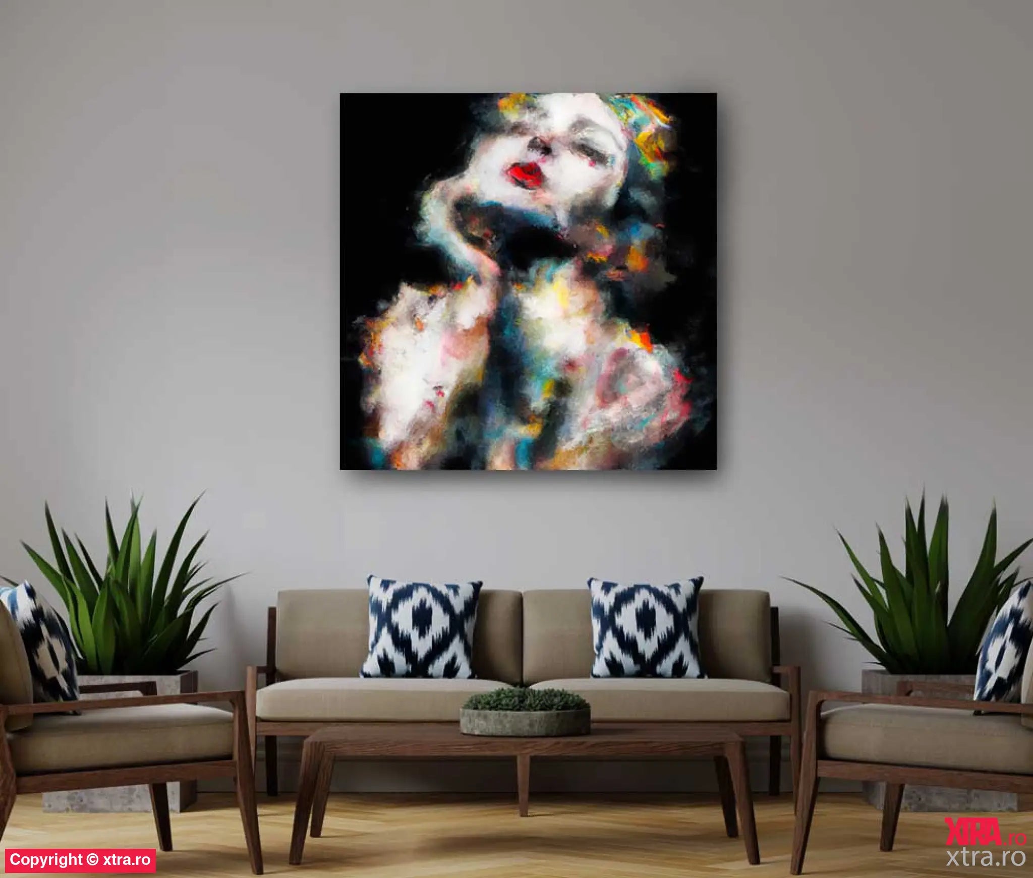 Blurry Beauty 4 - Artx Canvas