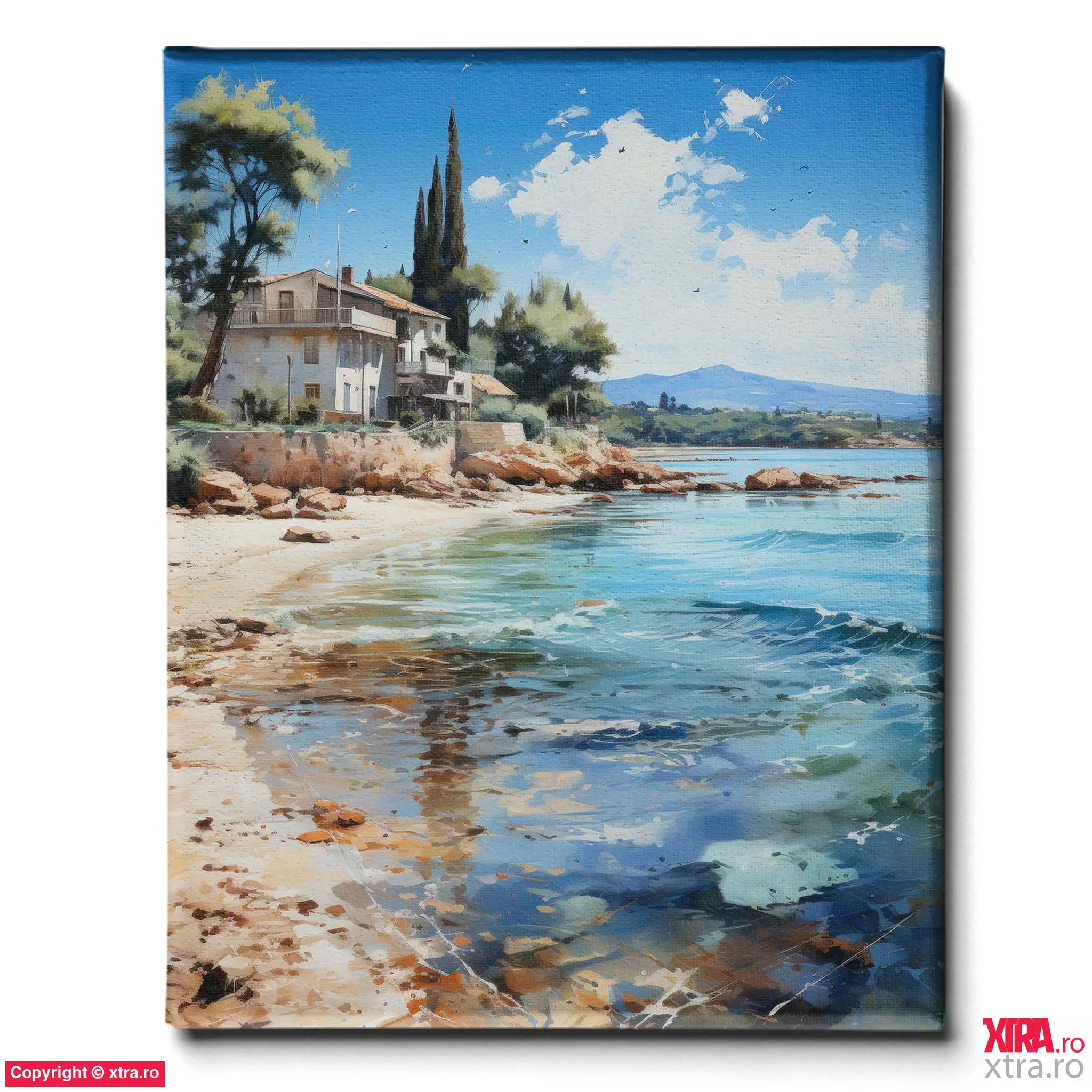 Cephalonia Blue - Artx Canvas