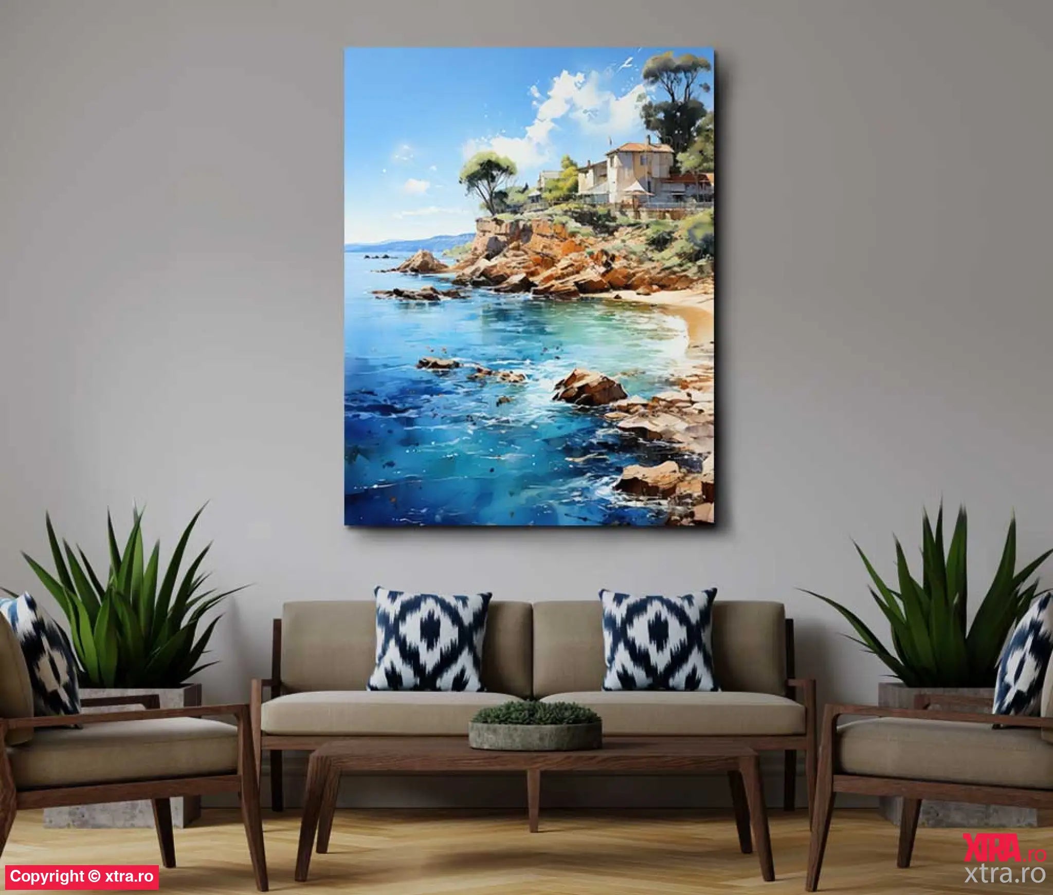 Cephalonia Paradise - Artx Canvas