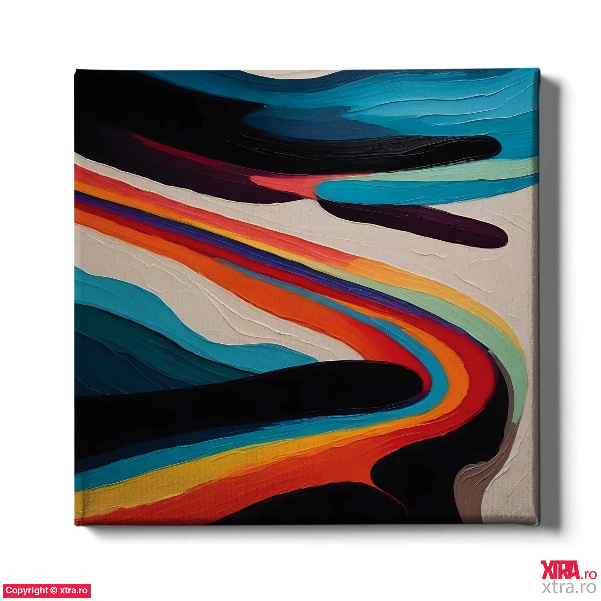 Colorful Lines 1 - Artx Canvas