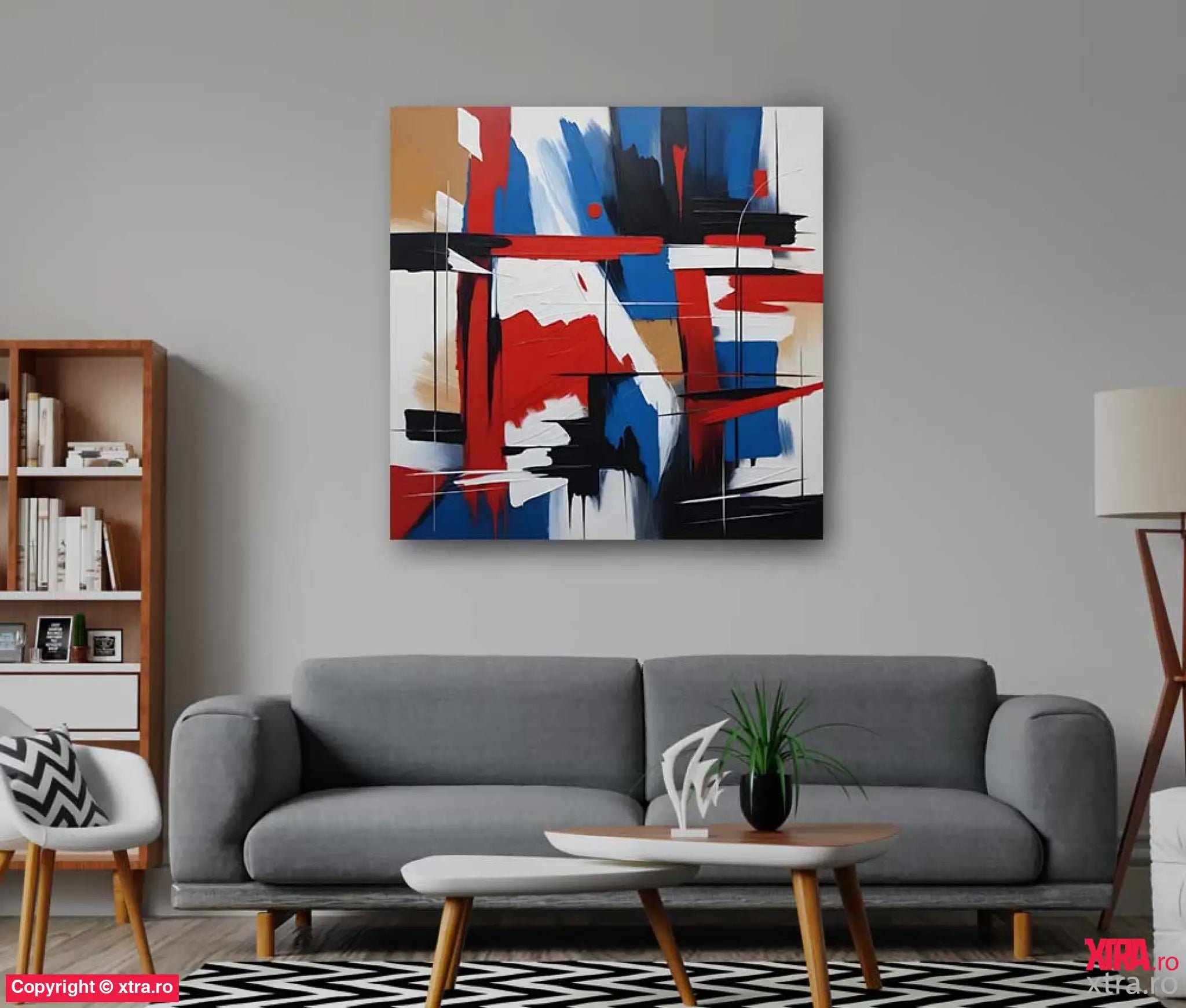 Colorful Lines 4 - Artx Canvas