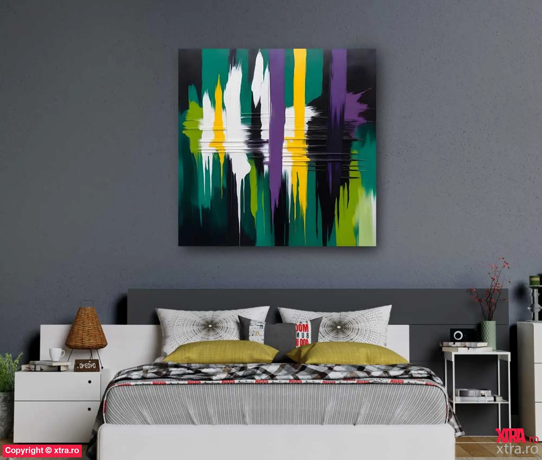 Colorful Lines 6 - Artx Canvas