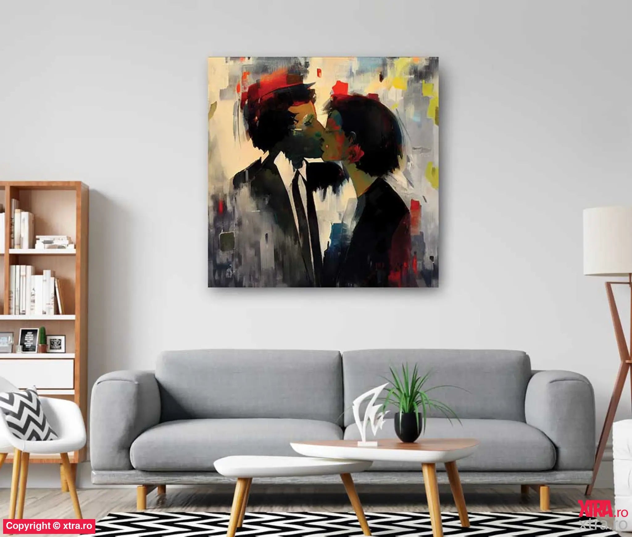 Couple Portrait 1 - Artx Canvas