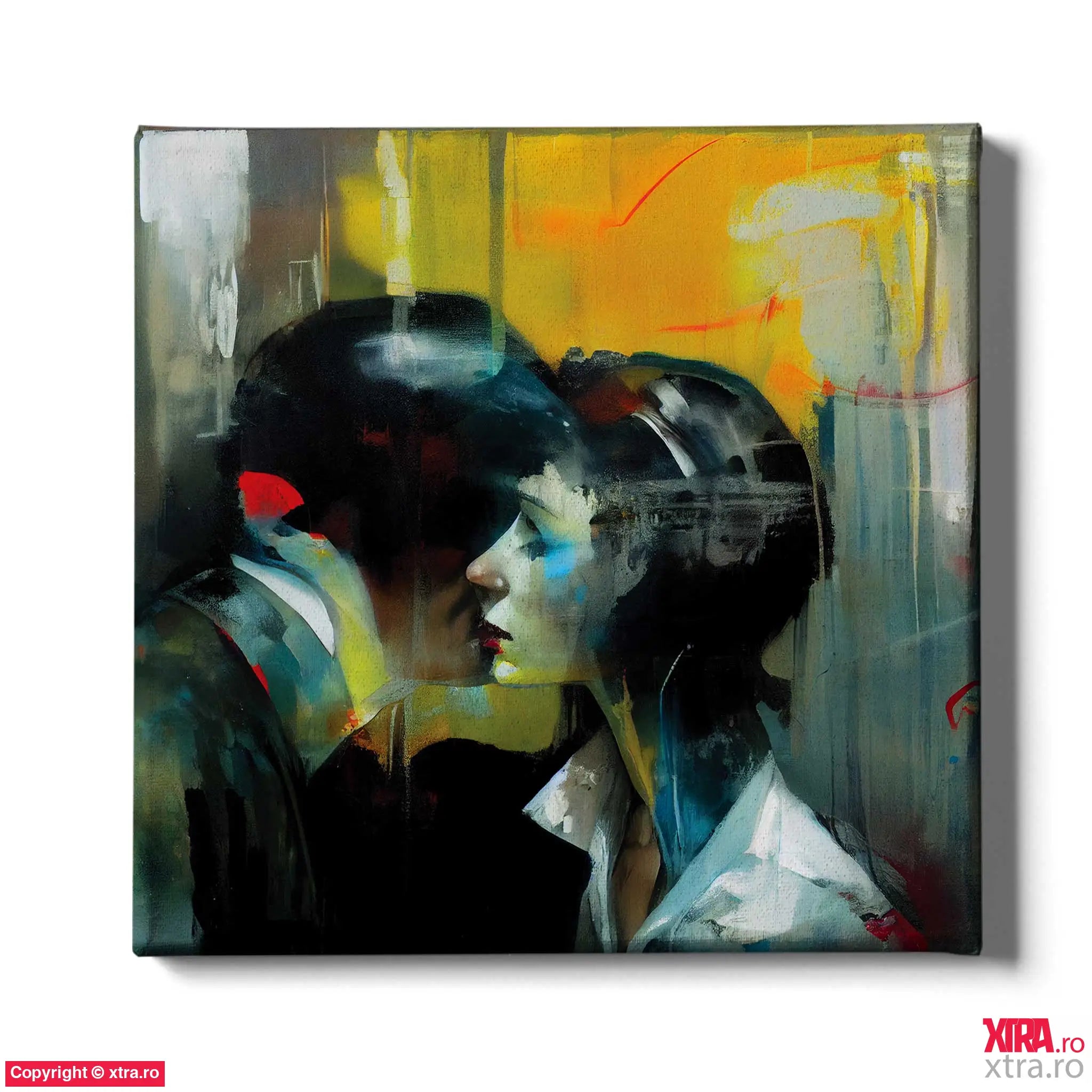 Couple Portrait 3 - Artx Canvas