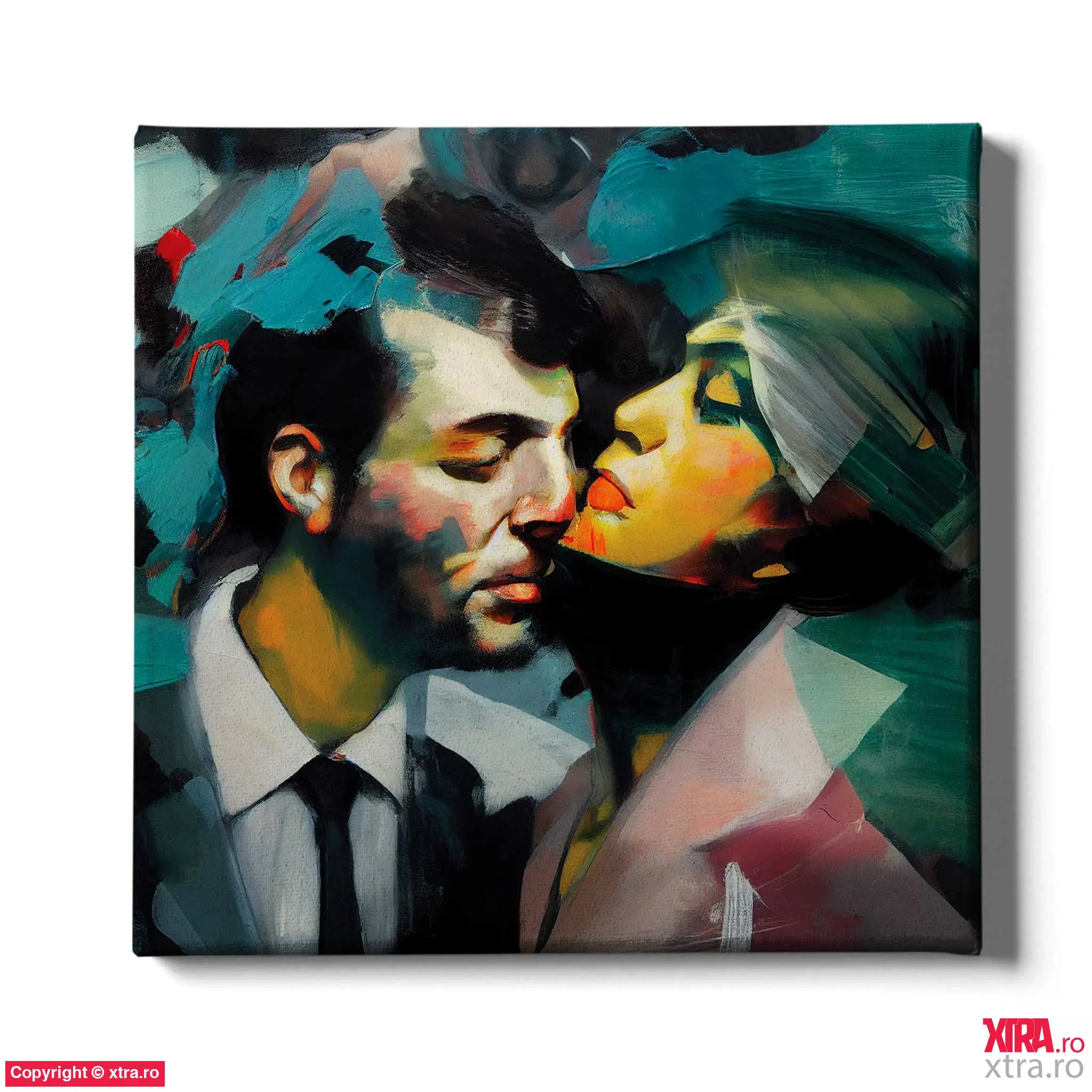 Couple Portrait 5 - Artx Canvas