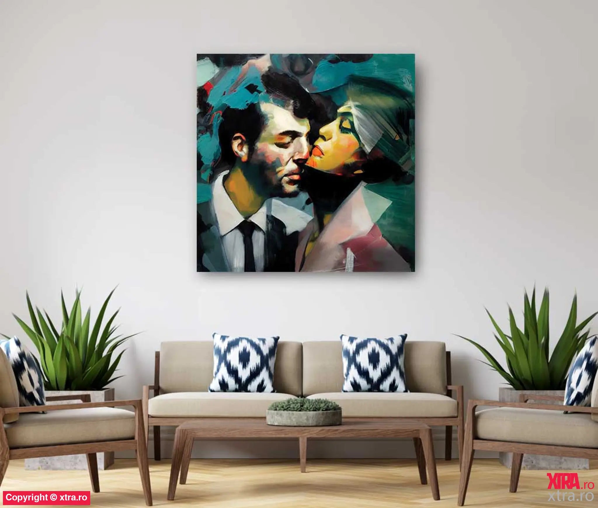 Couple Portrait 5 - Artx Canvas