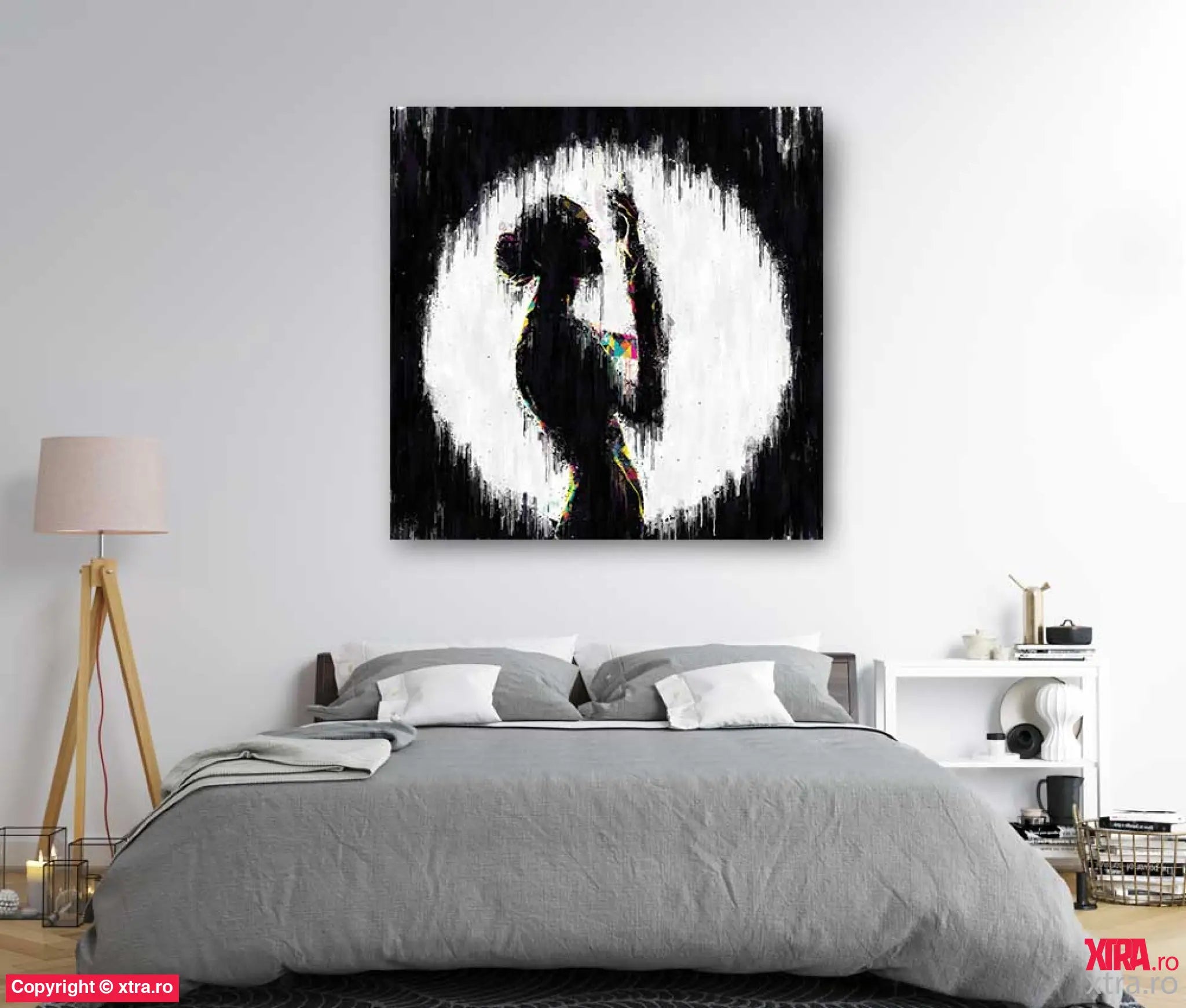 Dancing Black 1 - Artx Canvas