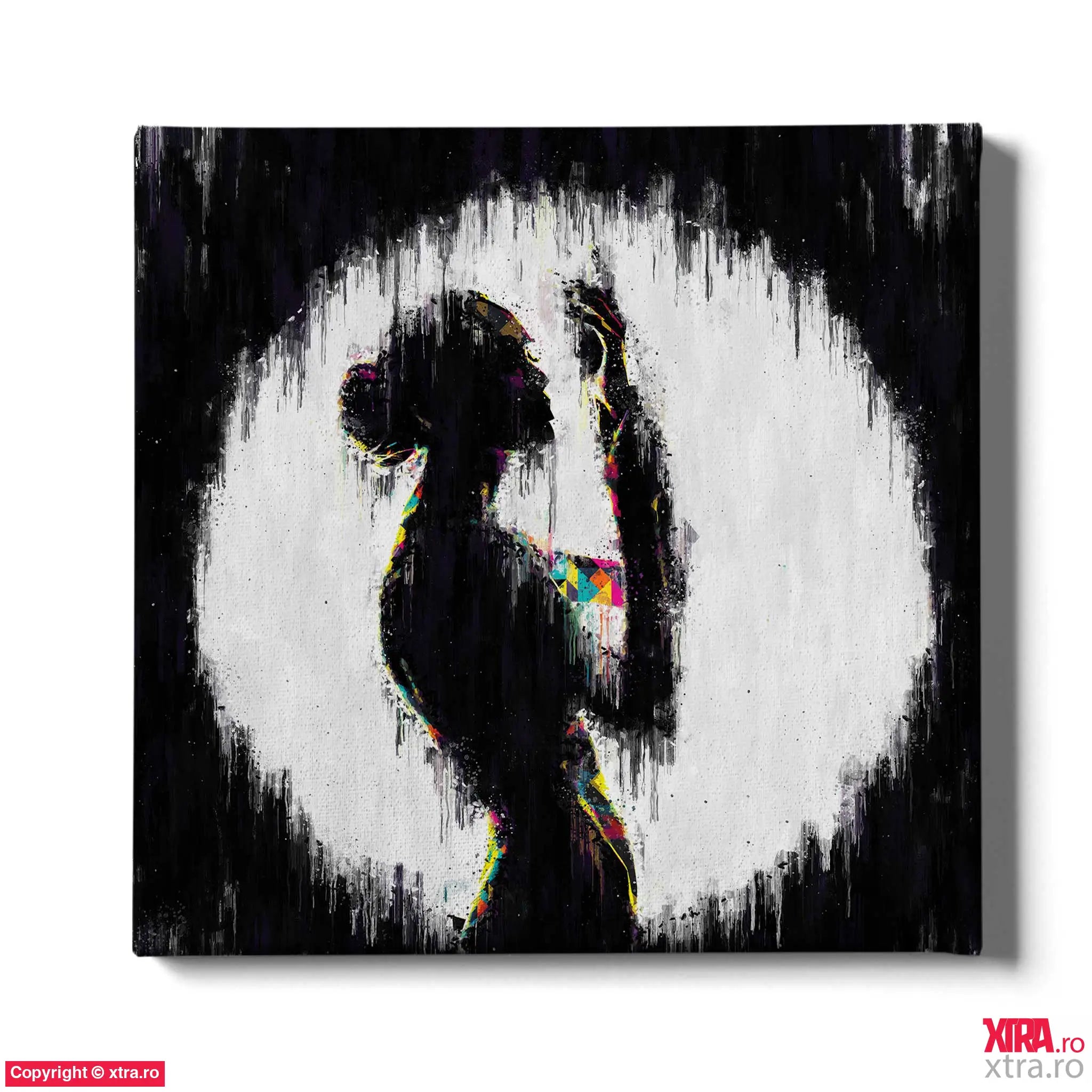 Dancing Black 1 - Artx Canvas