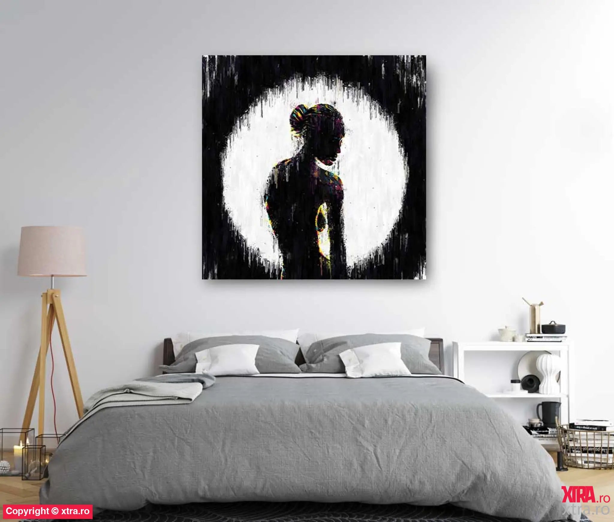 Dancing Black 2 - Artx Canvas