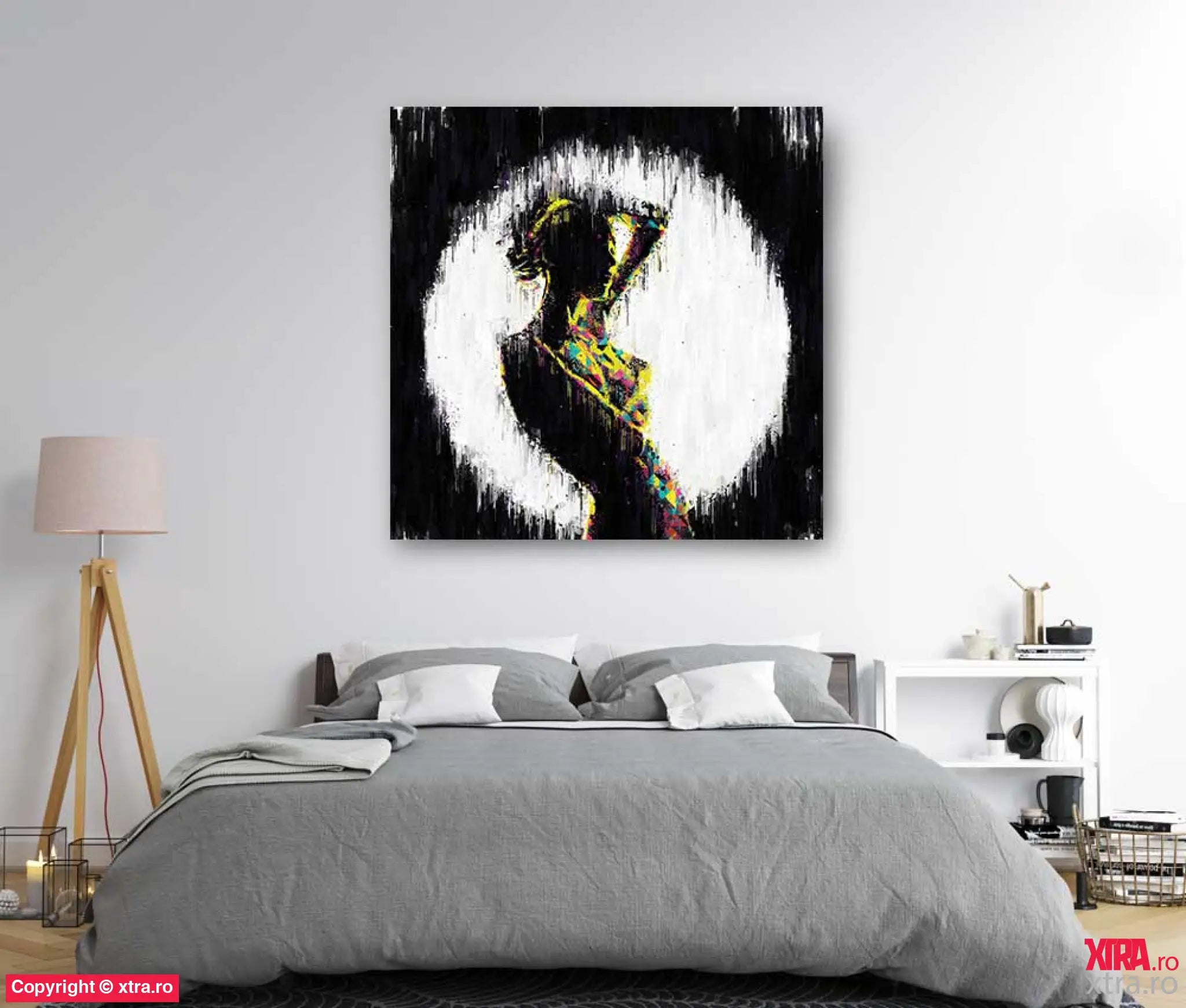 Dancing Black 3 - Artx Canvas