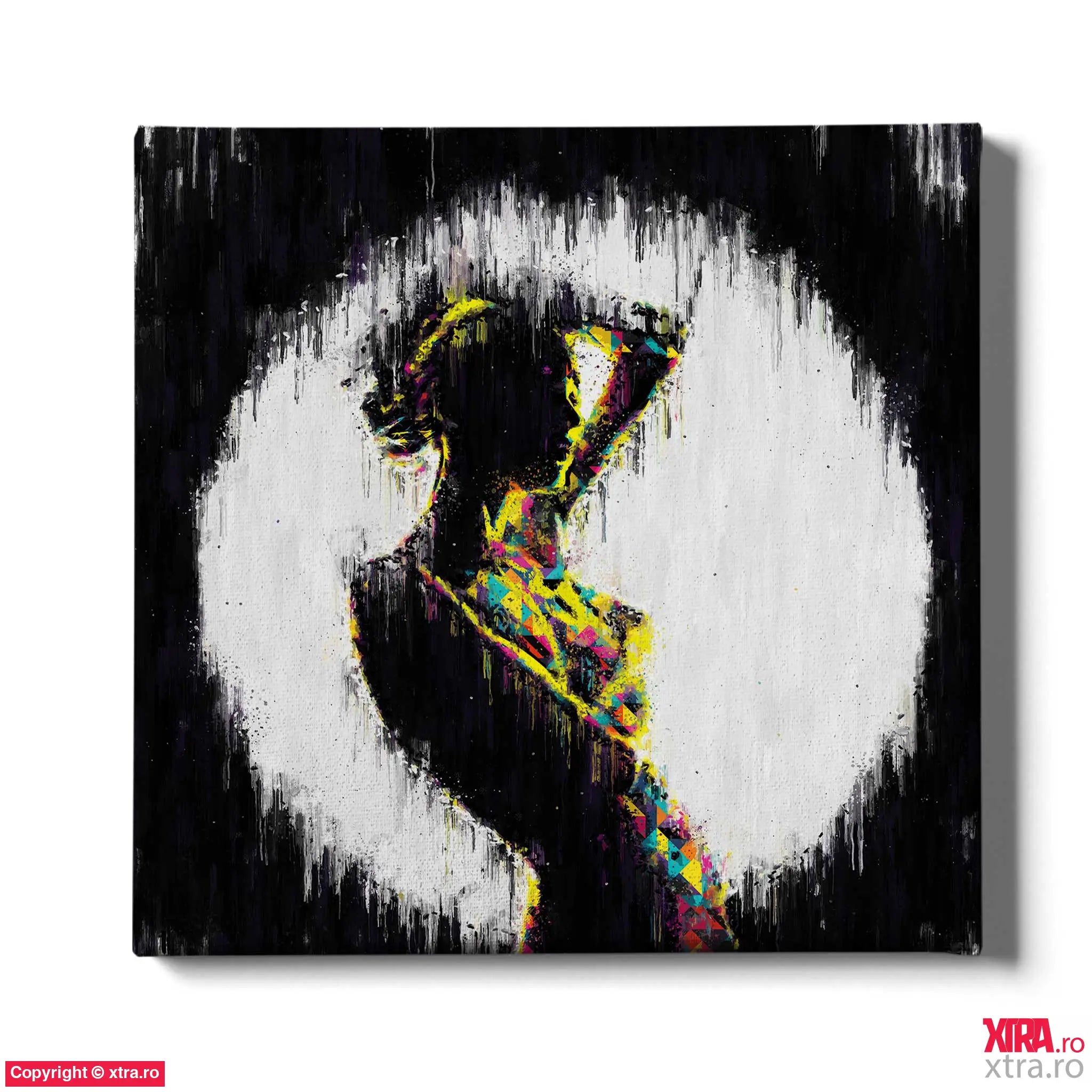 Dancing Black 3 - Artx Canvas