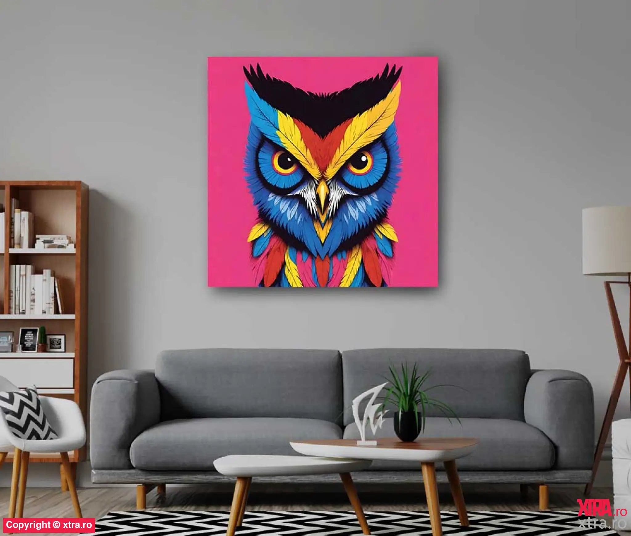 Diamond Owl 1 - Artx Canvas