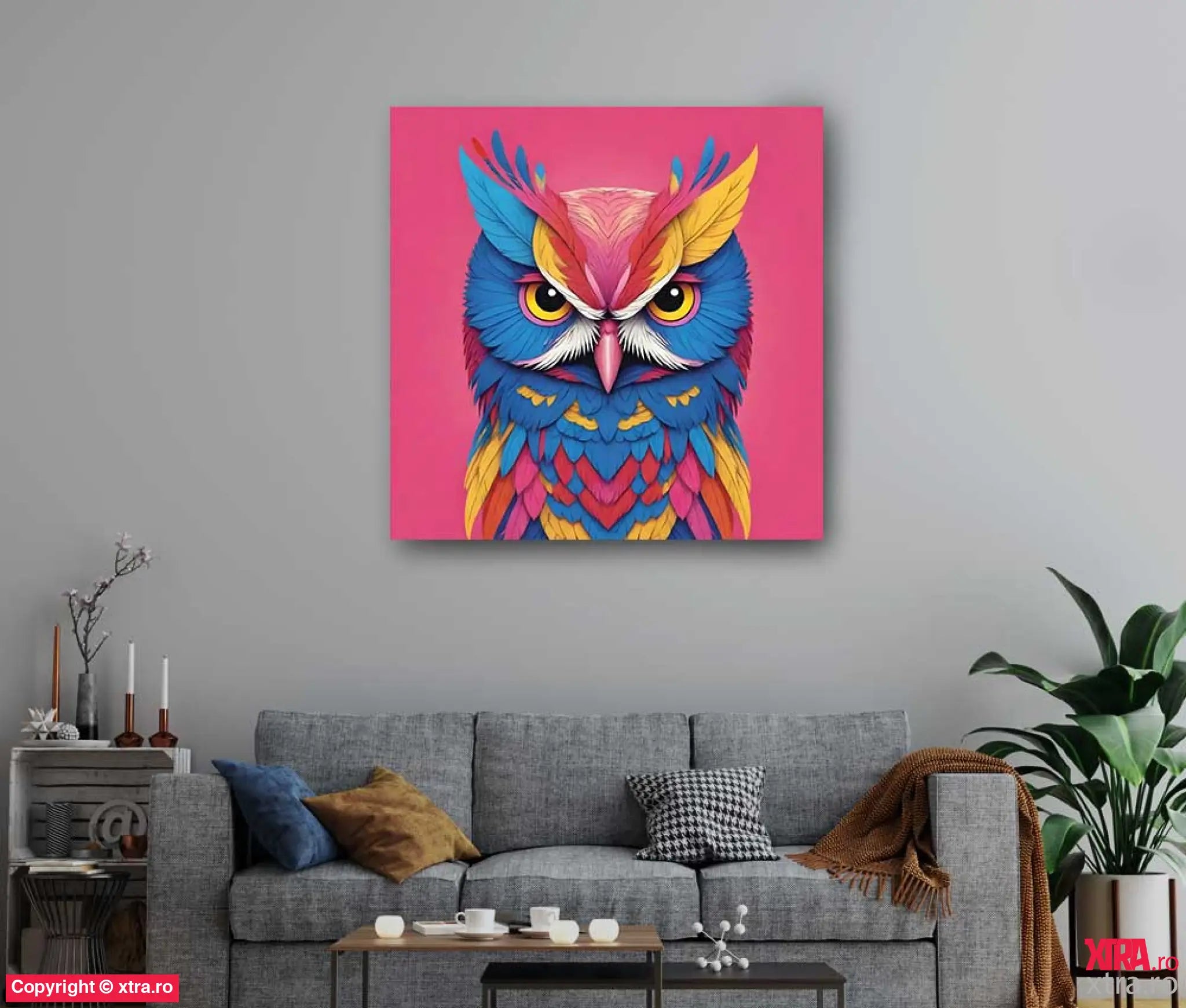 Diamond Owl 2 - Artx Canvas