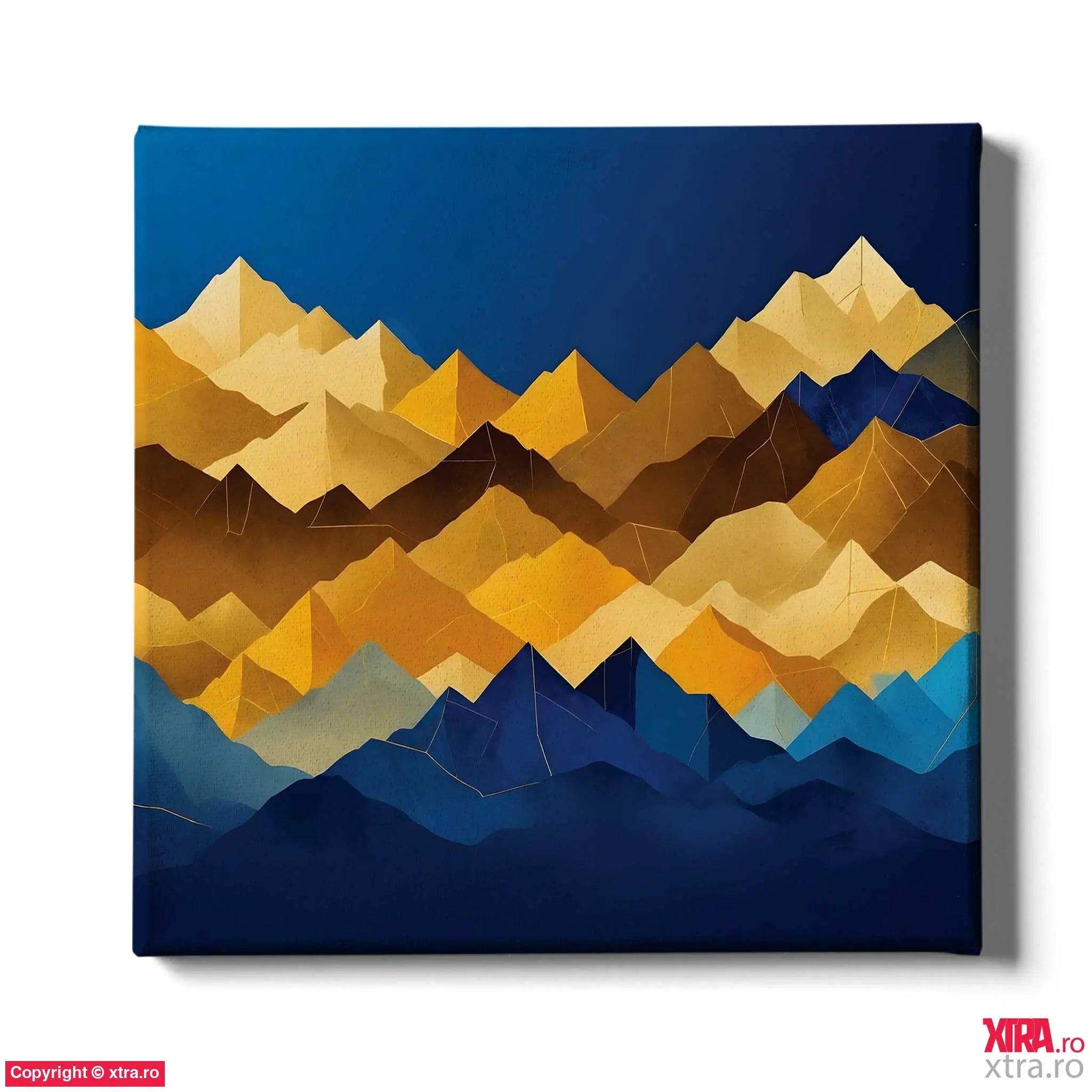 Gold Mountains 1 - Artx Canvas