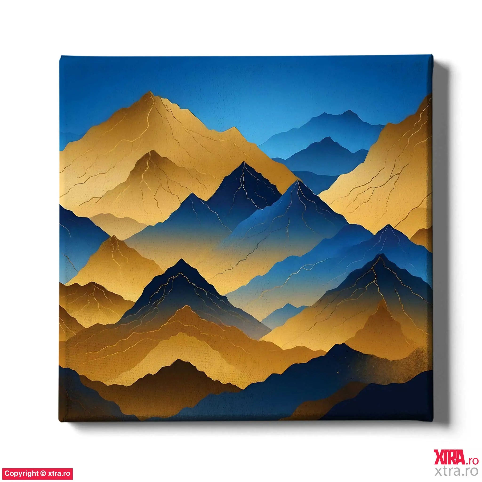 Gold Mountains 2 - Artx Canvas