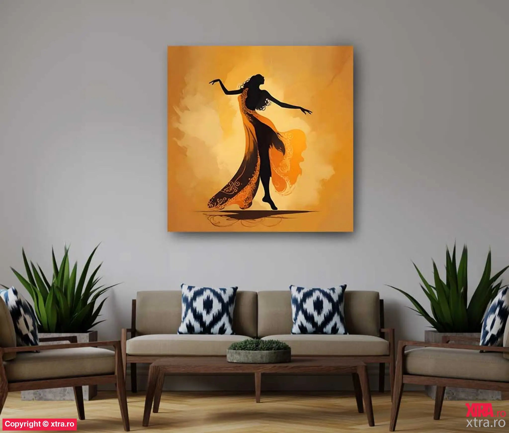 Golden Dance 1 - Artx Canvas