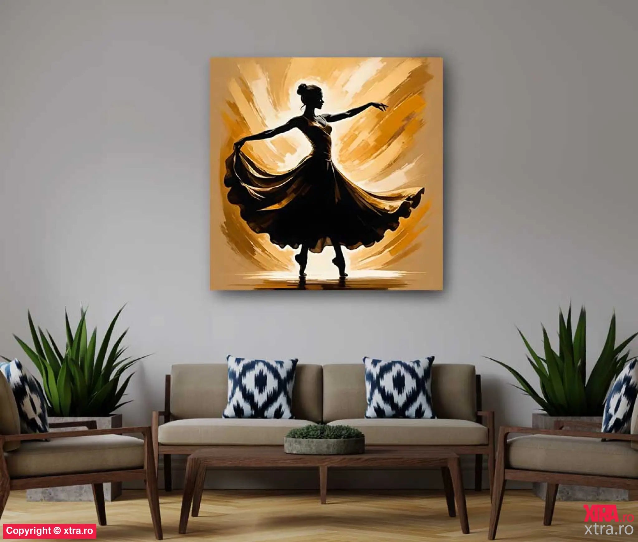 Golden Dance 4 - Artx Canvas