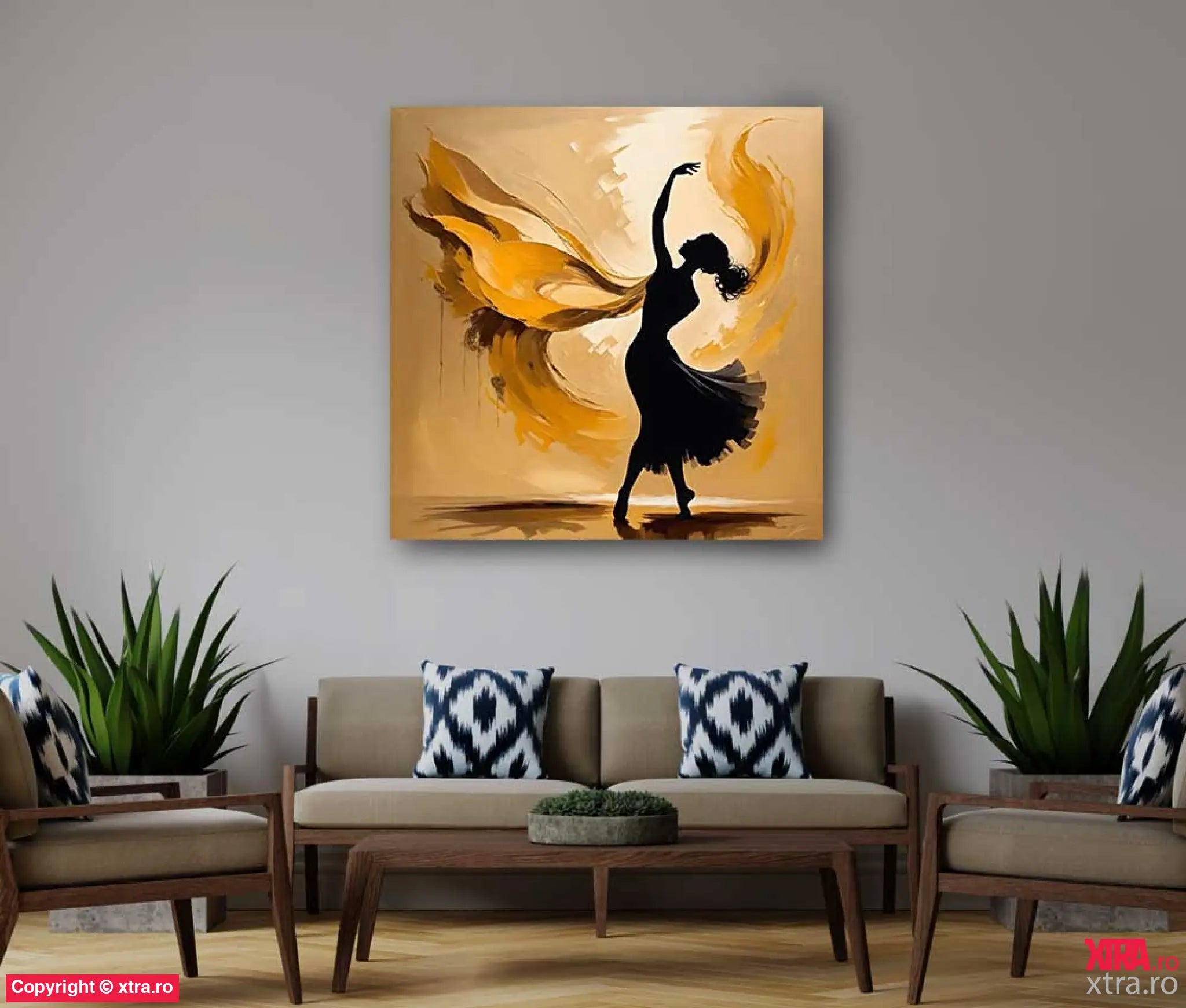 Golden Dance 5 - Artx Canvas